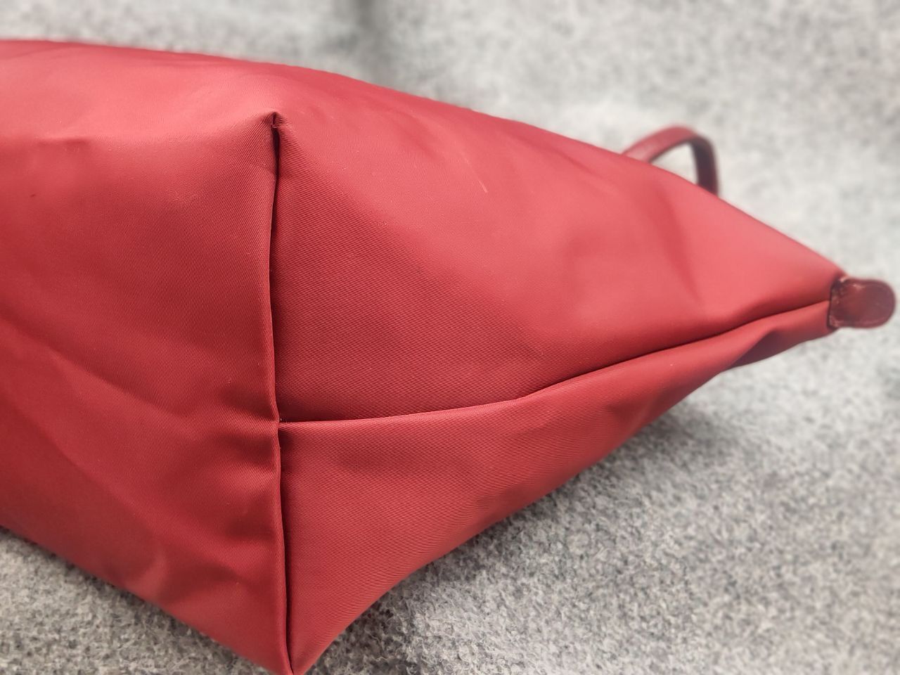 Longchamp Longchamp Le Pliage Néo wine nylon leather tote bag Handbag Size ONE SIZE - 9 Thumbnail