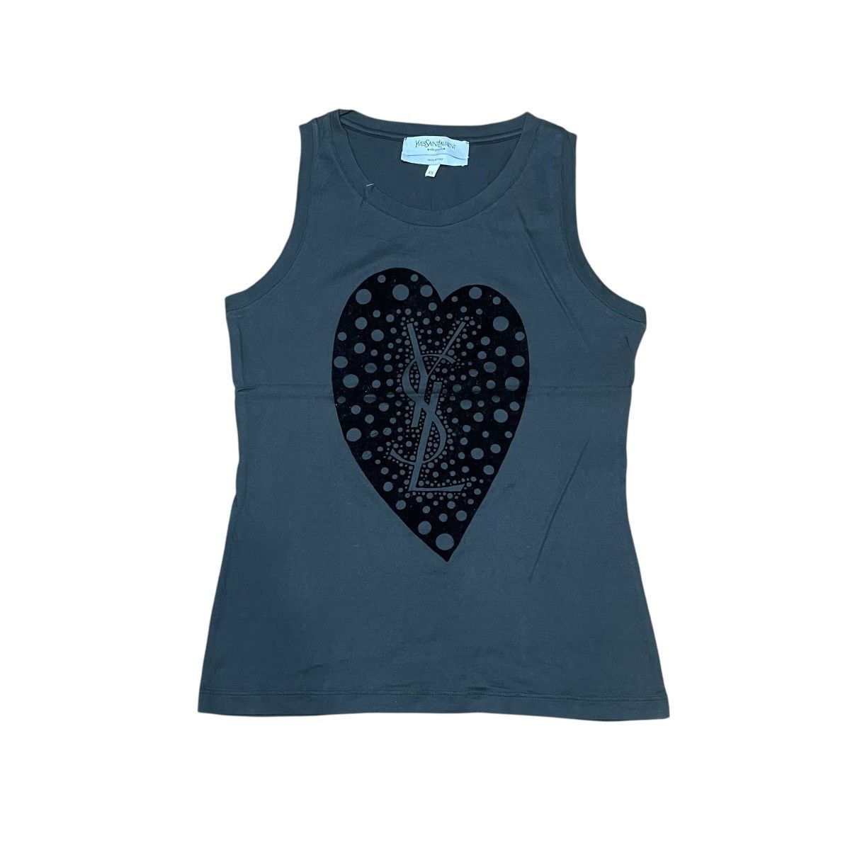 Yves Saint Laurent Hedi Slimane Yves Saint Laurent Tank Love Size S / US 4 / IT 40 - 1 Thumbnail