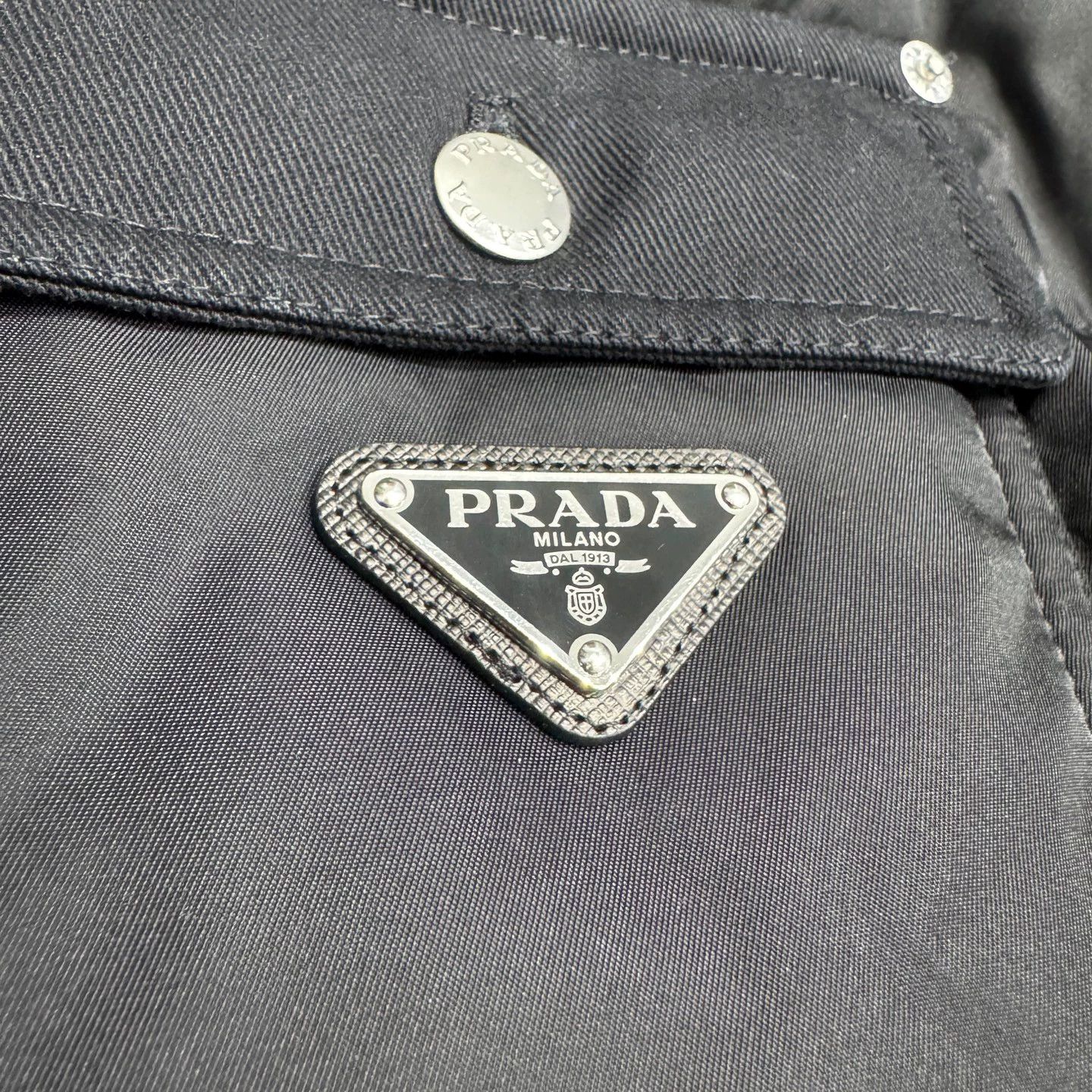 Prada Prada Nylon Down Puffer Jacket M 98 New Size US M / EU 48-50 / 2 - 2 Thumbnail