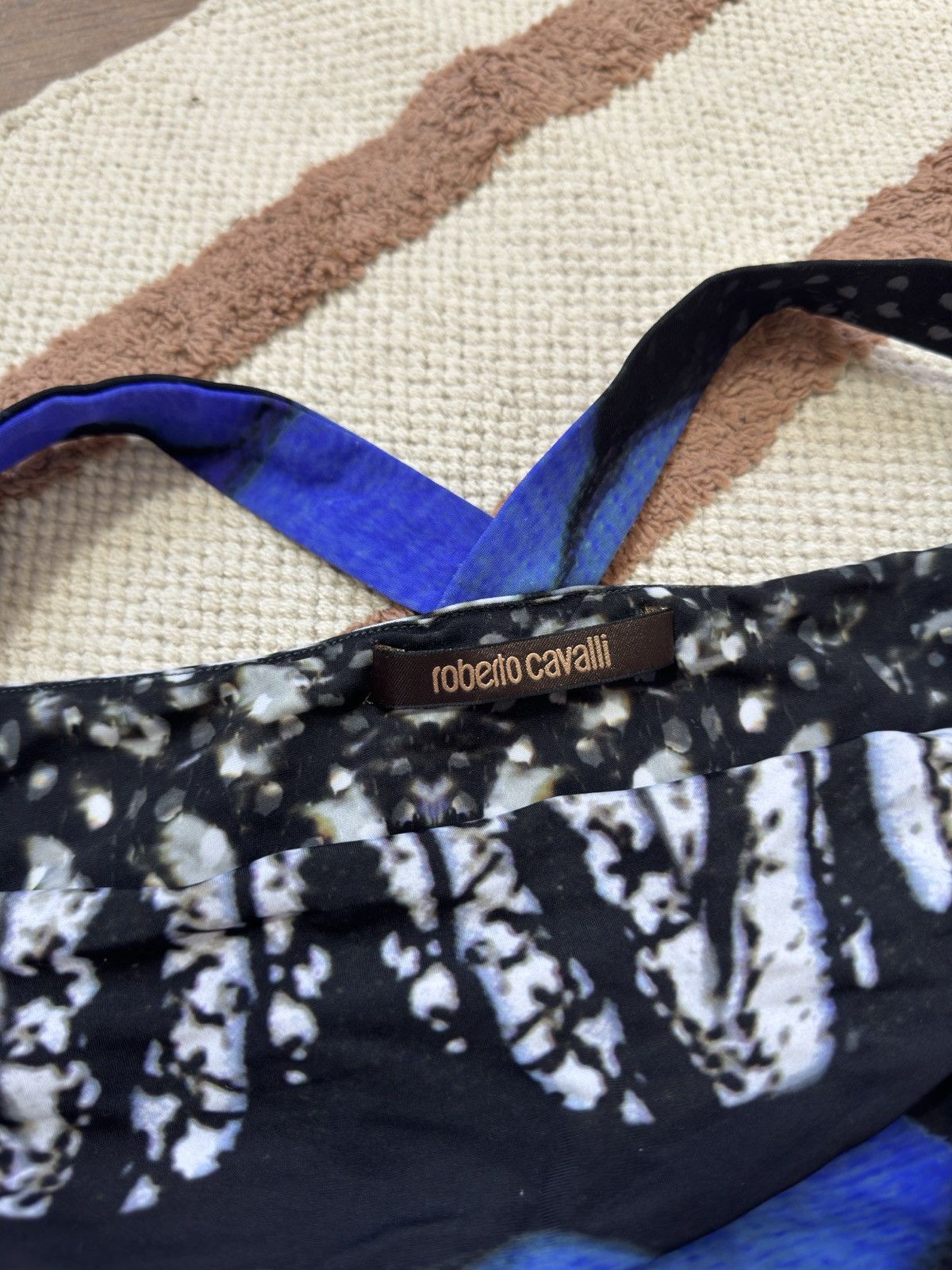 Roberto Cavalli VINTAGE ROBERTO CAVALLI GRUNGE MAXI DRESS Size M / US 6-8 / IT 42-44 - 5 Thumbnail