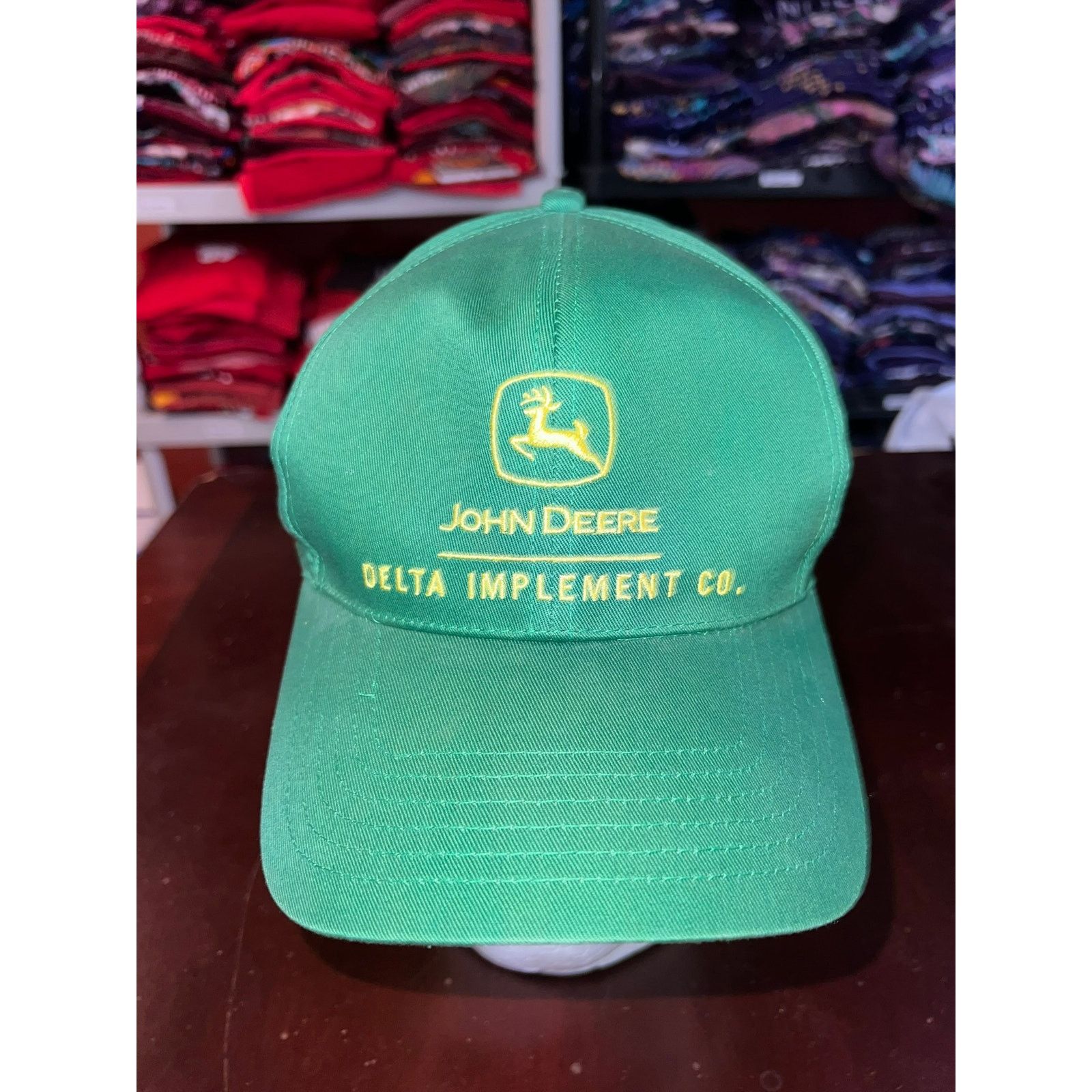 John Deere Vintage John Deere Hat Delta Implement Co Snapback headwear Size ONE SIZE - 2 Thumbnail