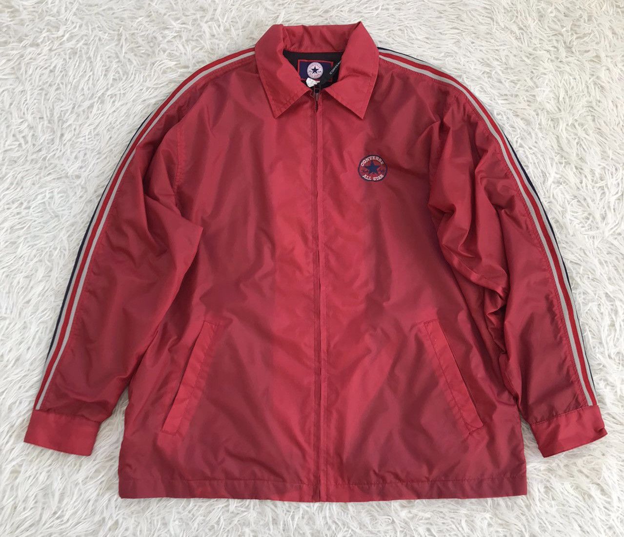 Converse × Vintage Vintage converse all star jacket side tape style Size US M / EU 48-50 / 2 - 1 Thumbnail