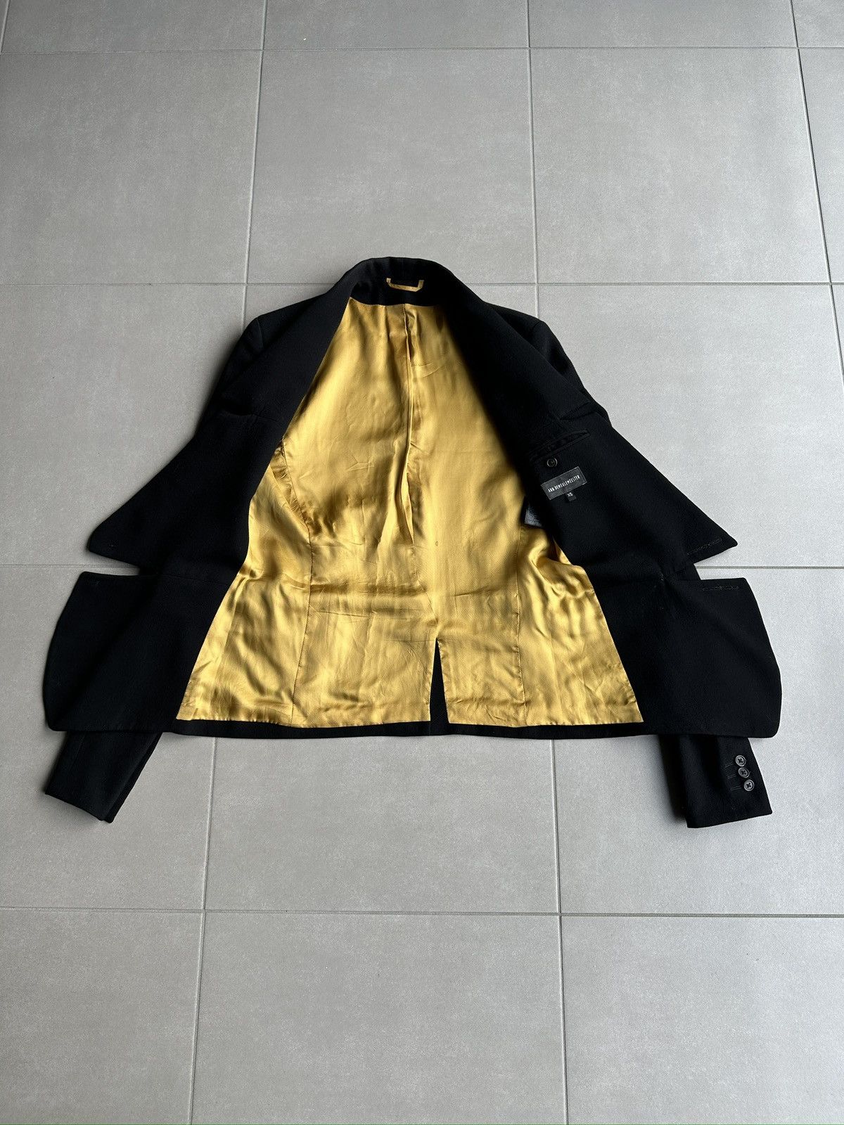 Ann Demeulemeester Ann Demeulemeester AW11 Split tailored jacket Size US S / EU 44-46 / 1 - 7 Thumbnail