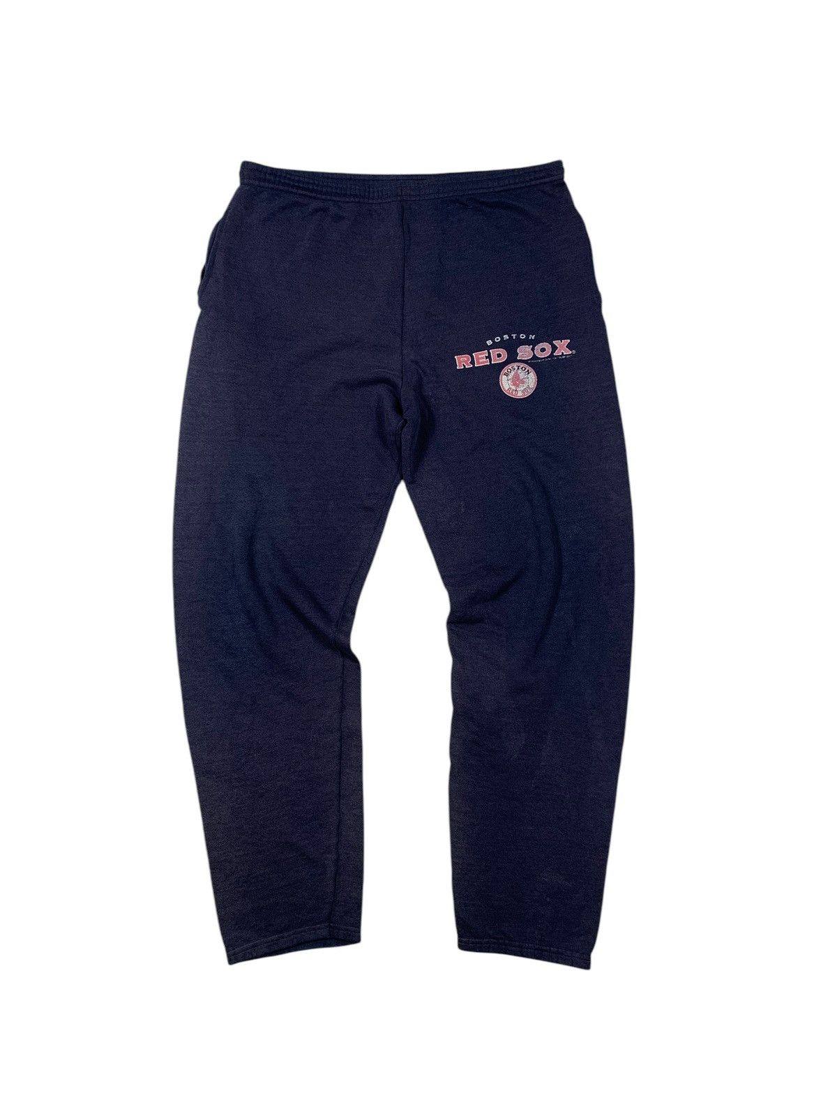 Vintage Vintage RefSox SunFaded SweatPants Size US 35 - 1 Thumbnail