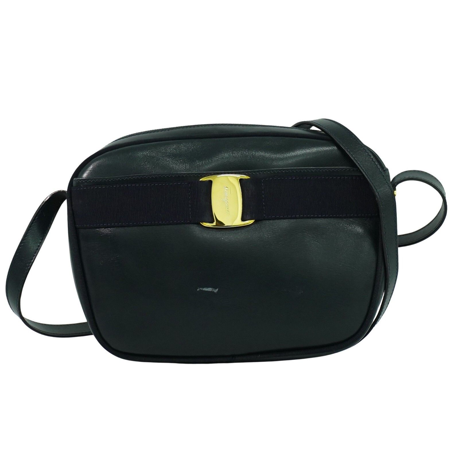 Salvatore Ferragamo Salvatore Ferragamo Vala Shoulder Bag Leather Size ONE SIZE - 1 Thumbnail