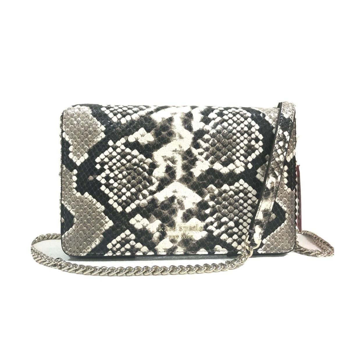 Kate Spade Kate Spade python-embossed chain wallet Clutch Crossbody Size ONE SIZE - 7 Thumbnail