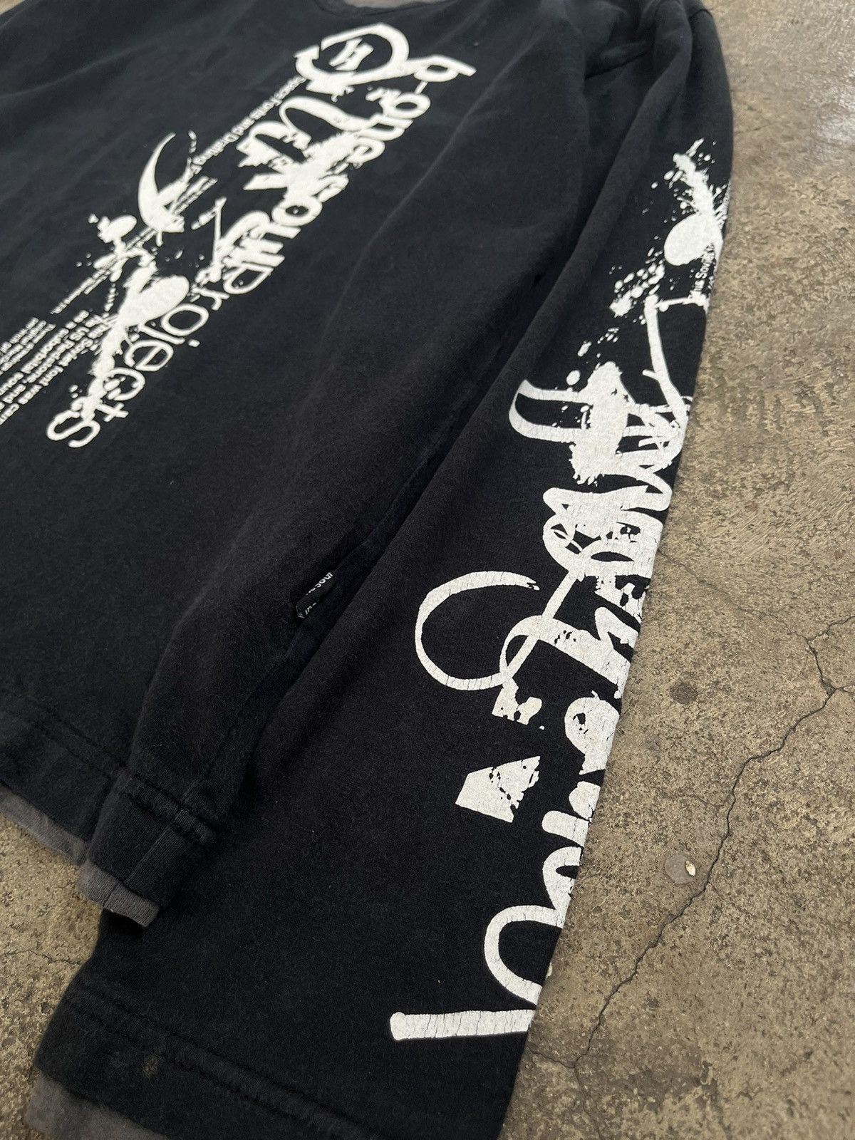 If Six Was Nine 2000s JAPANESE BONEAOUL POEM DOUBLE LAYER GOTHIC PUNK STYLE Size US M / EU 48-50 / 2 - 6 Thumbnail