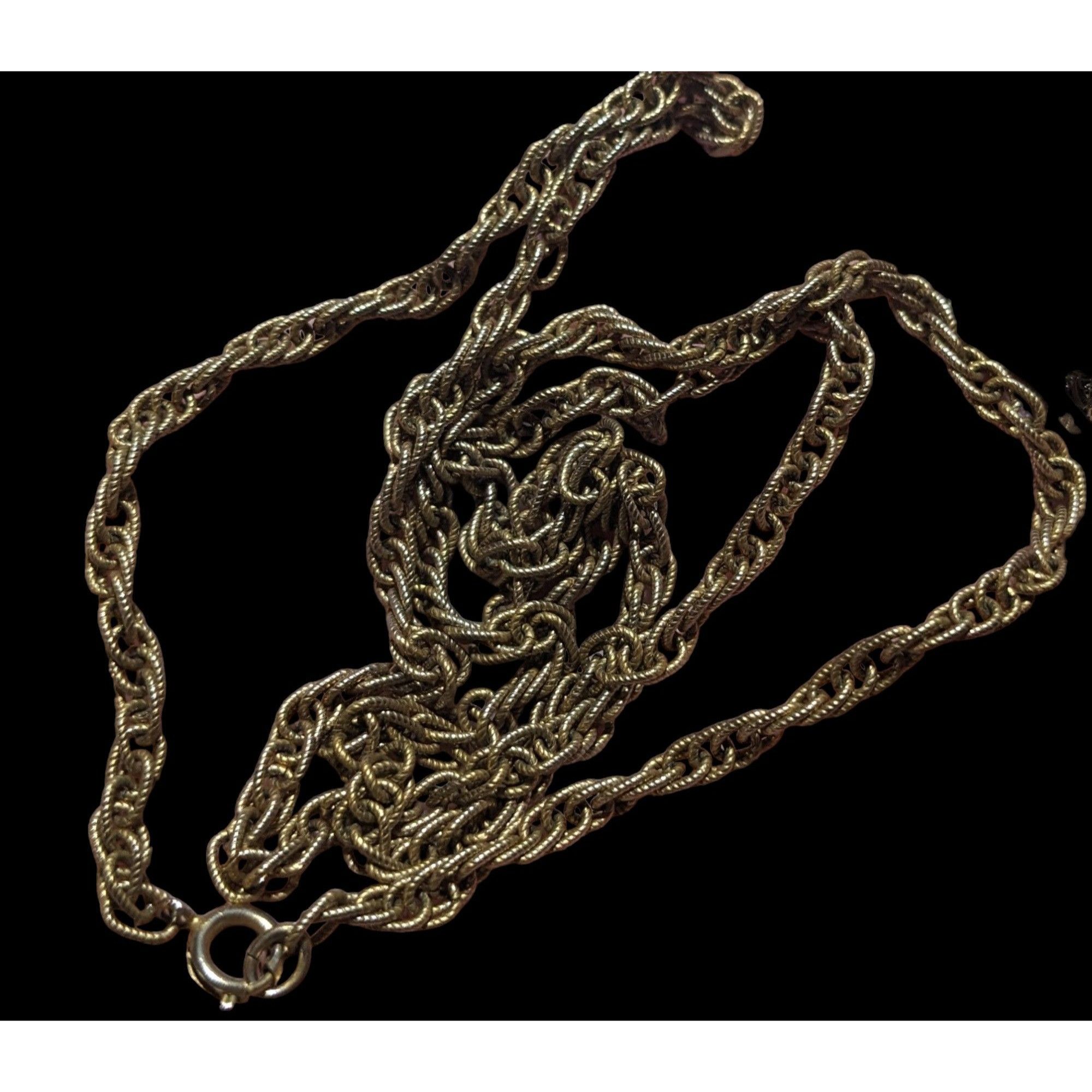Other Simple Gold Rope Chain Necklace Size ONE SIZE - 4 Thumbnail