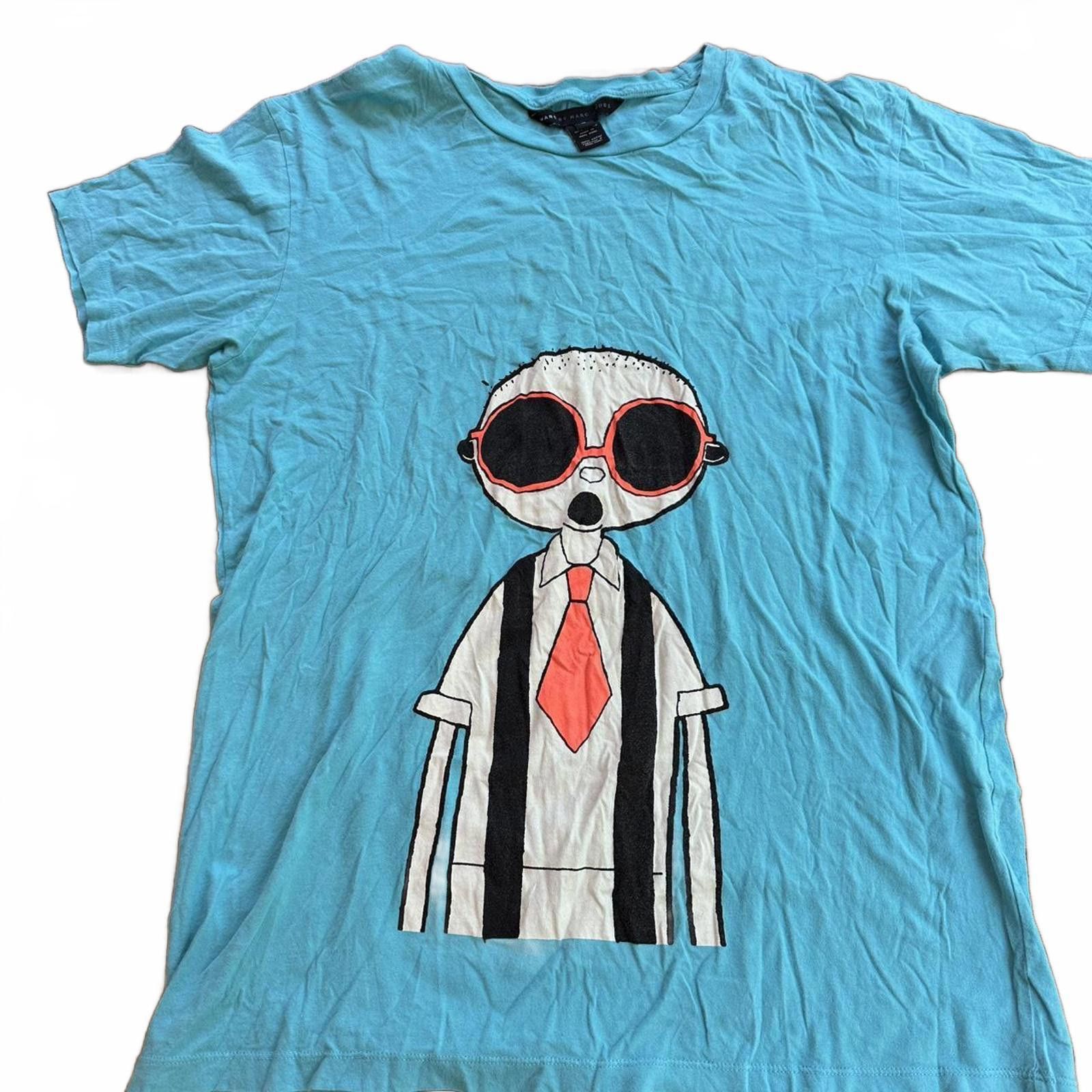 Marc by Marc Jacobs Authentic Marc by Marc Jacobs turquoise tee Size US M / EU 48-50 / 2 - 1 Thumbnail