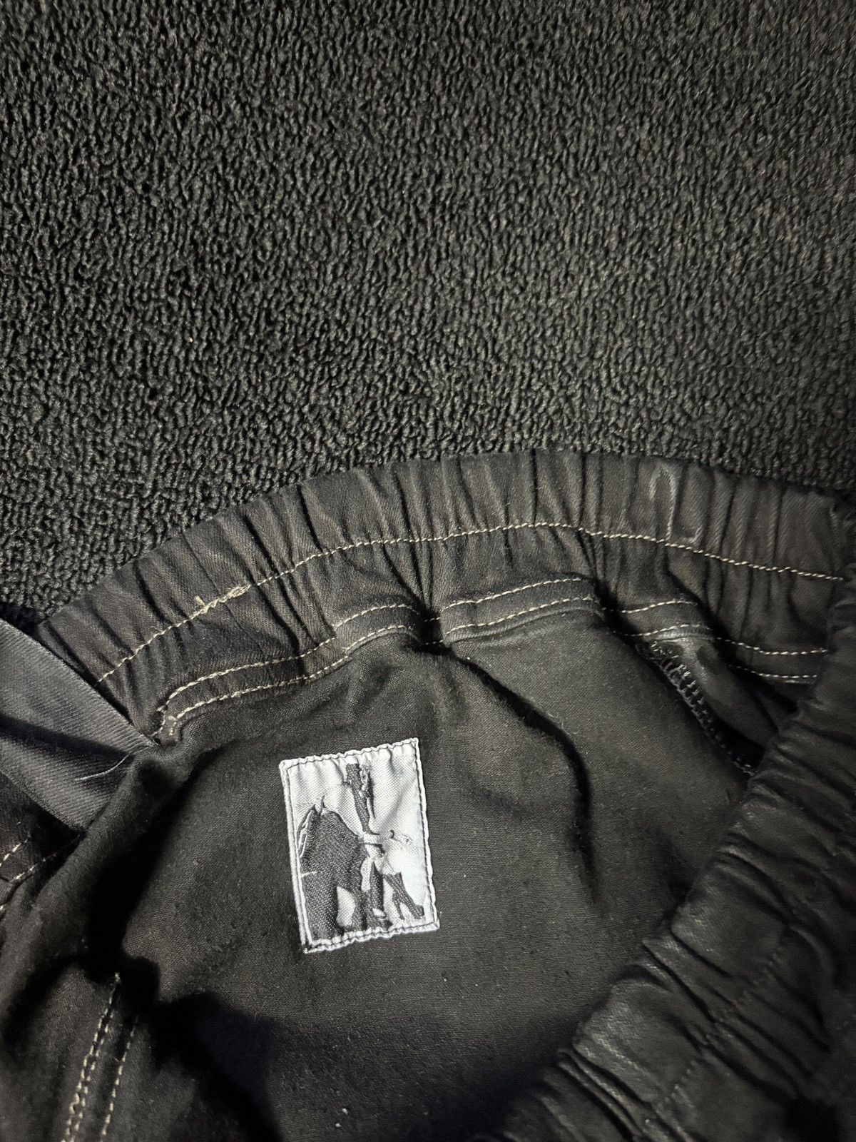 Rick Owens Rick Owens Black Wax Creatch Cargo Denim Pants Size US 32 / EU 48 - 9 Thumbnail
