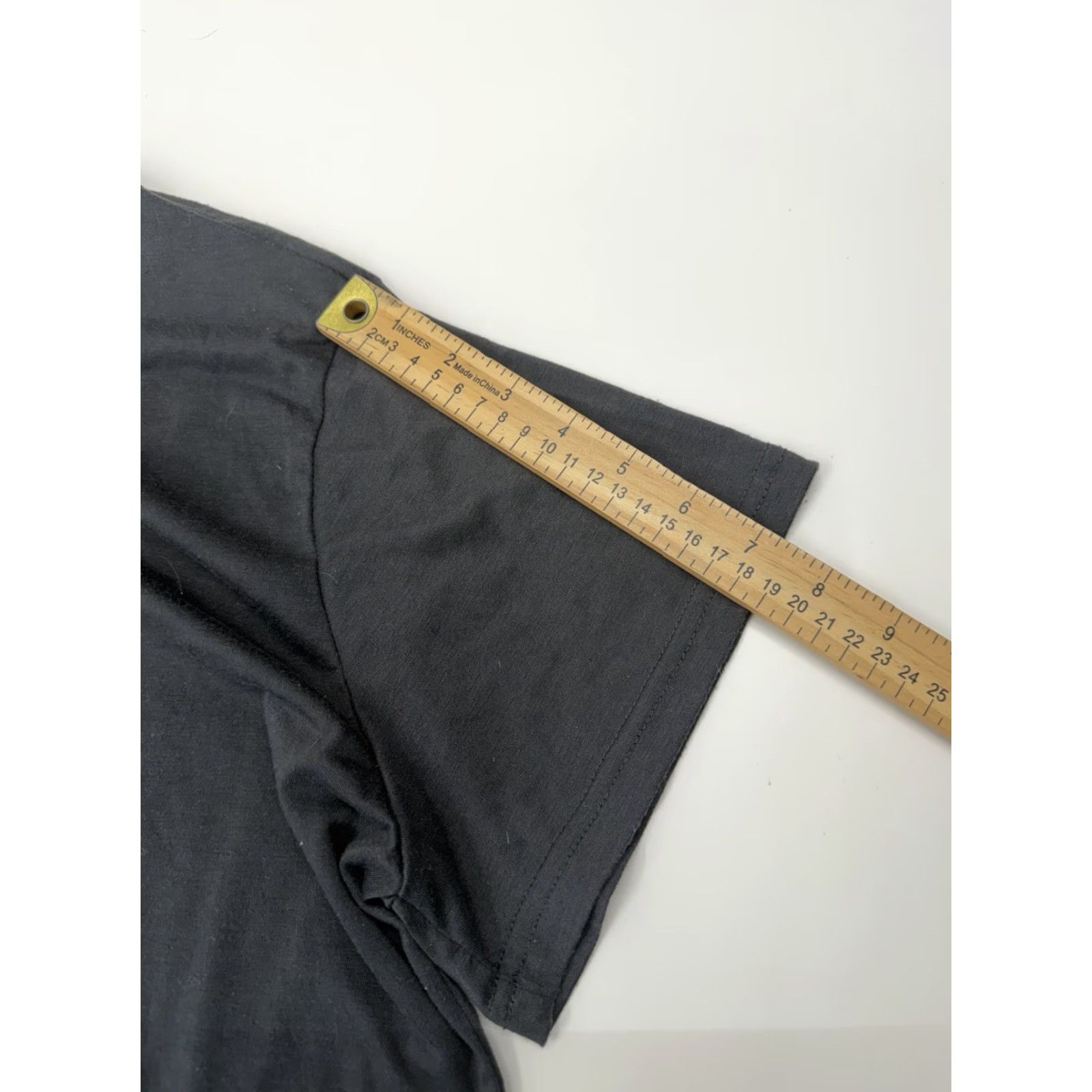 Shein SHEIN Curve Shirt Womens 2XL Gray Short Sleeve Yeehaw Cowgirl Shirt Women casual solid pattern Round Neck Pullover All Seasons Size XXL / US 16-18 / IT 52-54 - 7 Thumbnail