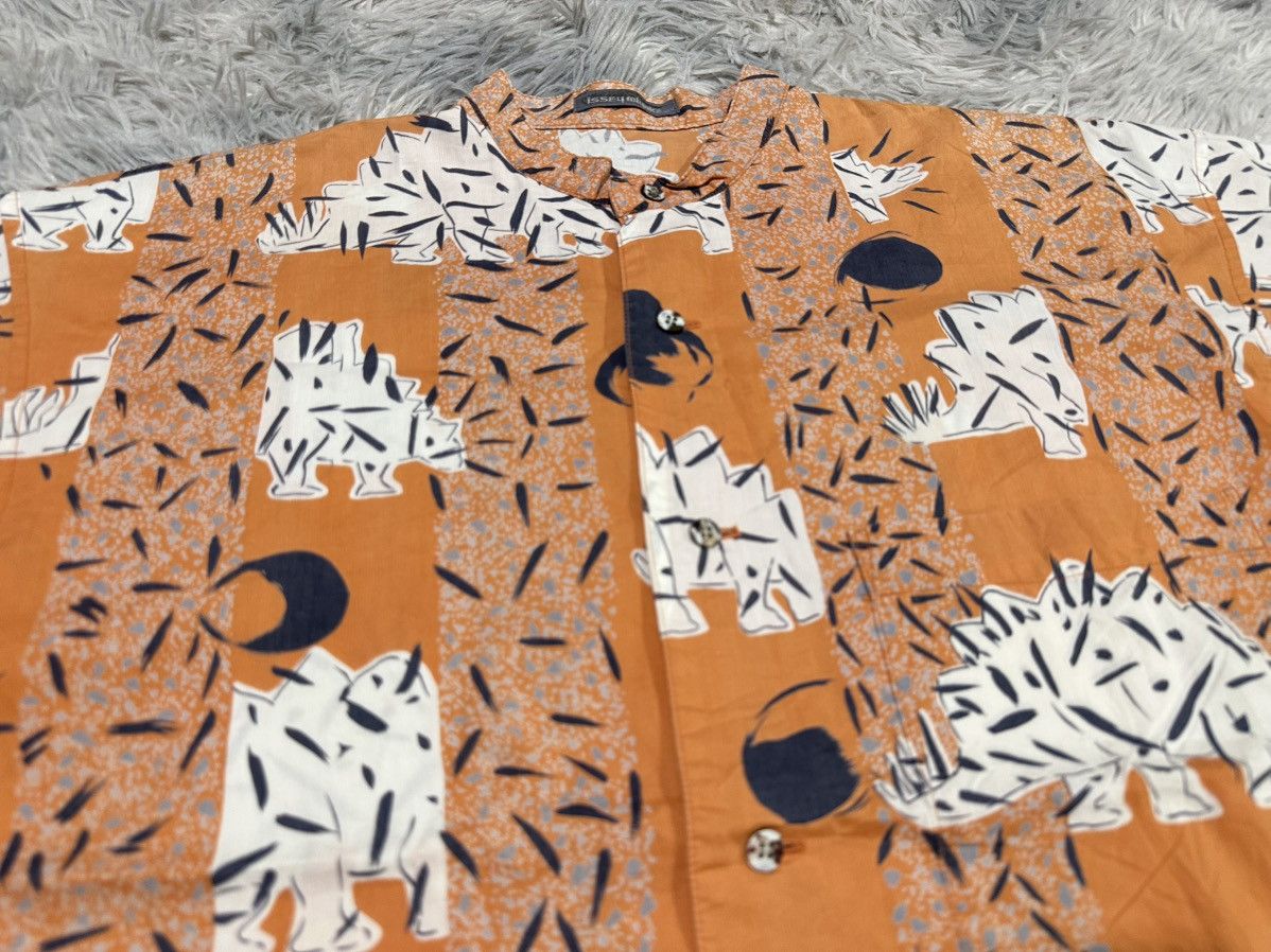 Issey Miyake 🔥Archived Ss86 Vintage Issey Miyake Men Shirt Stegosaurus Size US XL / EU 56 / 4 - 3 Thumbnail