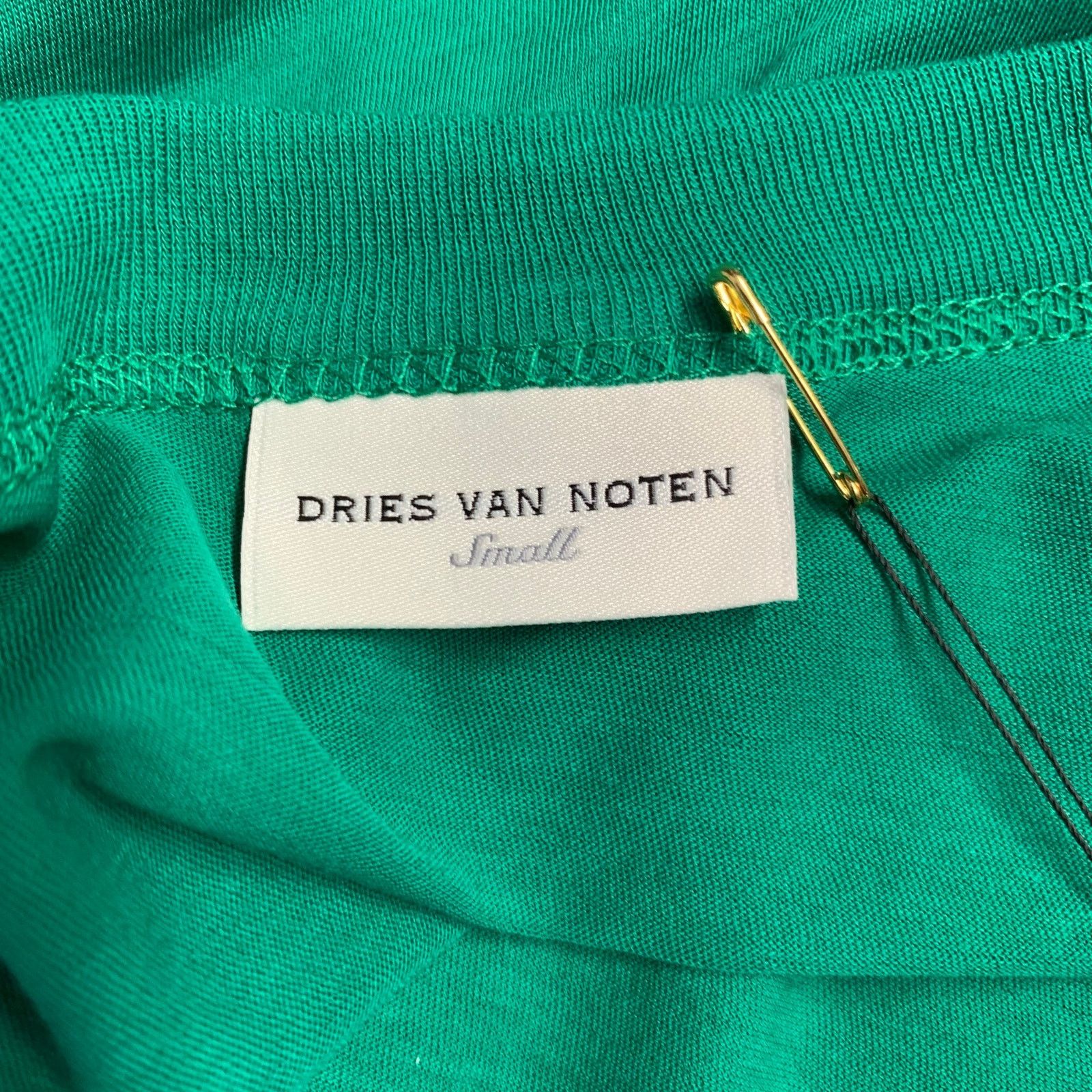 Dries Van Noten DRIES VAN NOTEN The Lion Hunt Green Graphic Crew Neck Size US S / EU 44-46 / 1 - 7 Thumbnail