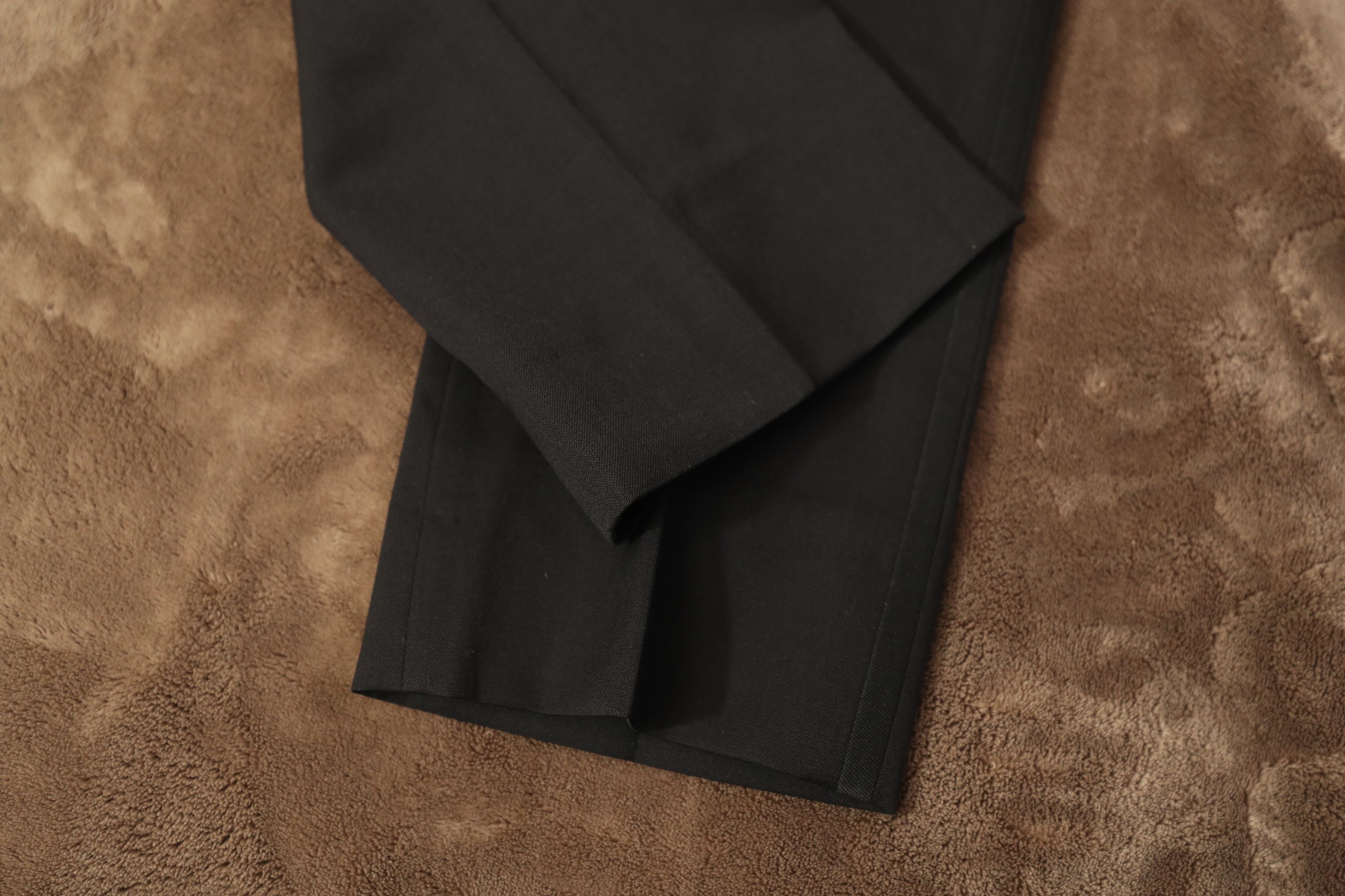 Vintage Super 130's Fine Worsted Wool Slim Pants (30x31) Size US 30 / EU 46 - 13 Thumbnail