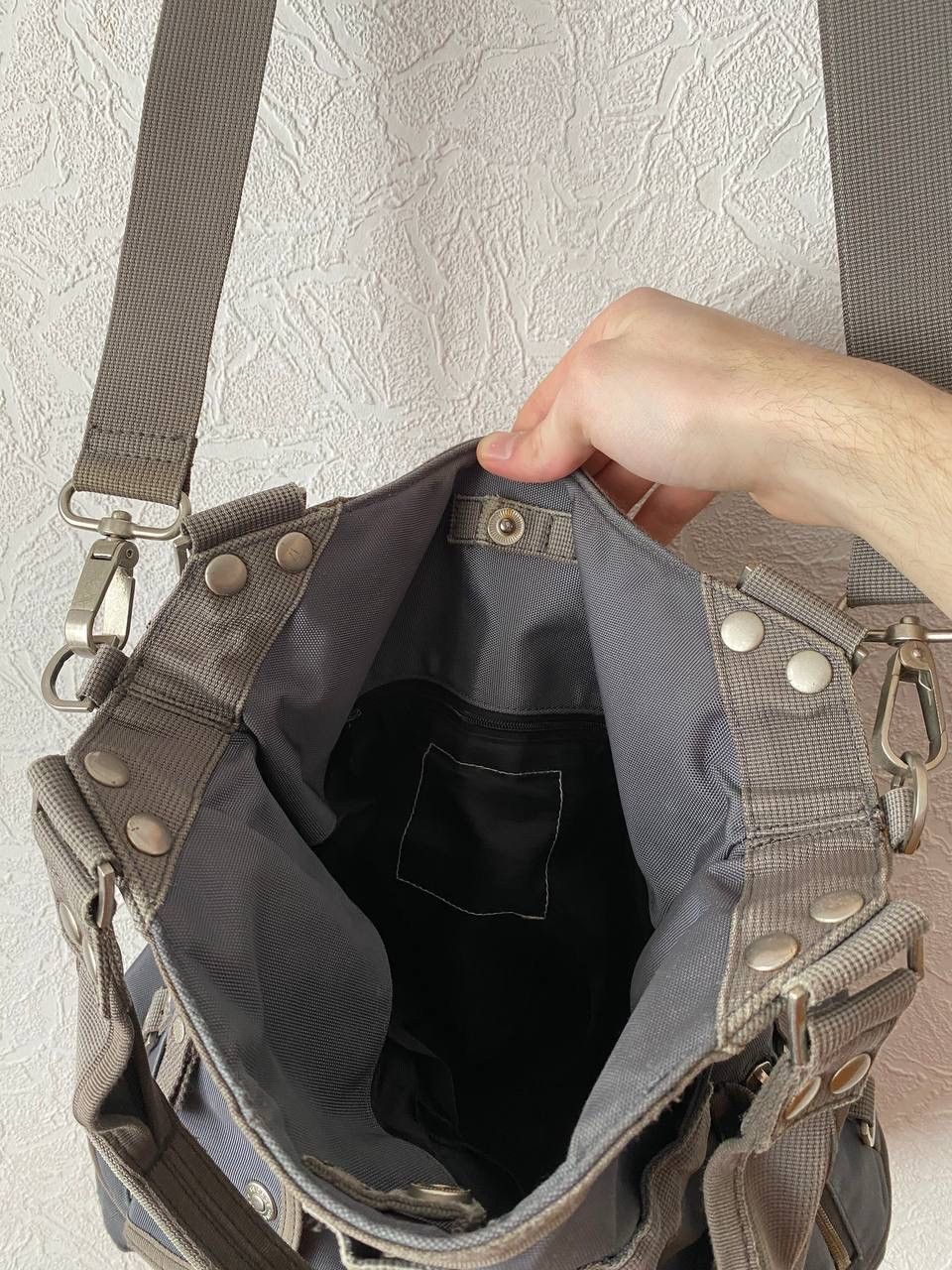 Japanese Brand Vintage George Gina Lucy Gray Bag Alyx Size ONE SIZE - 11 Thumbnail
