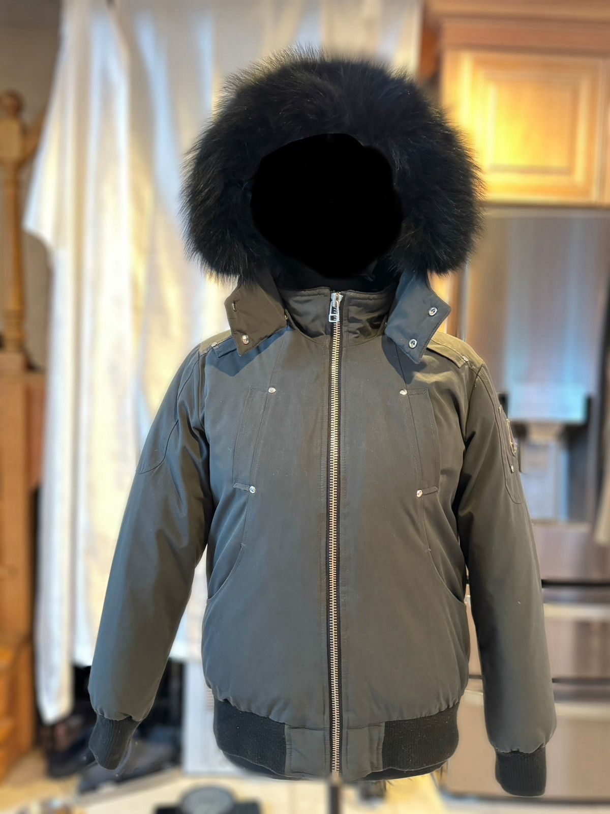 Moose Knuckles Moose Knuckles shearling Bomber Granite/Black L — Like New Size US XS / EU 42 / 0 - 3 Thumbnail