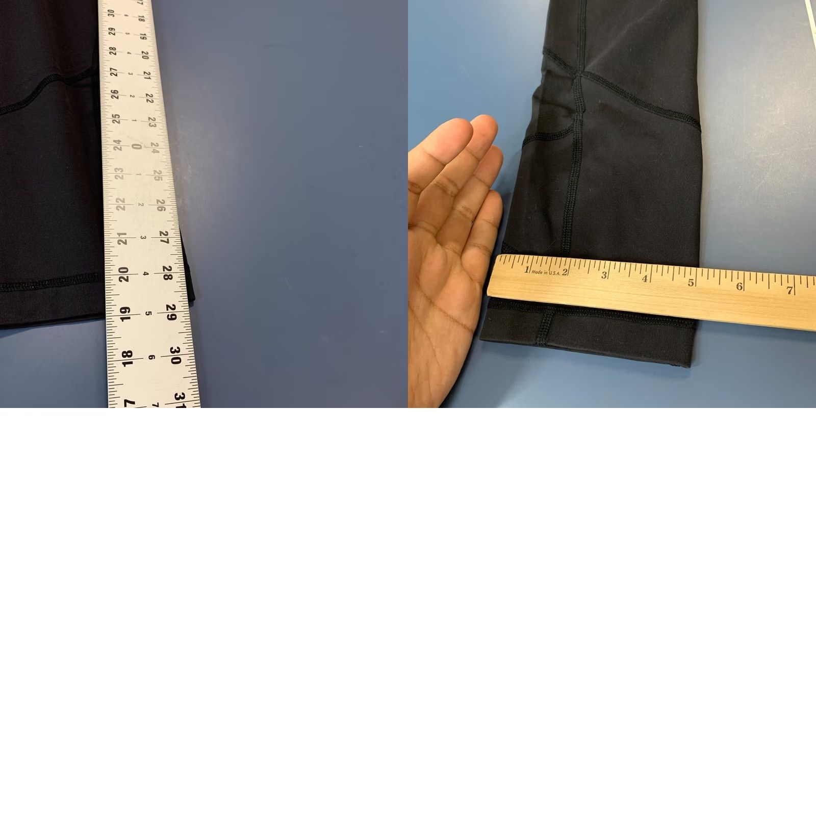 Lululemon Lululemon Run Inspire Black Crop Leggings Pants Womens Size 4 25x22.5 Size 27" / US 4 / IT 40 - 10 Thumbnail