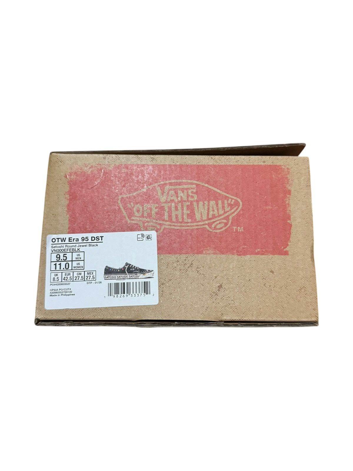 Satoshi Nakamoto × Vans Vans OTW Era 95 Satoshi Nakamoto Round Lucky Charm Size US 9.5 / EU 42-43 - 12 Thumbnail