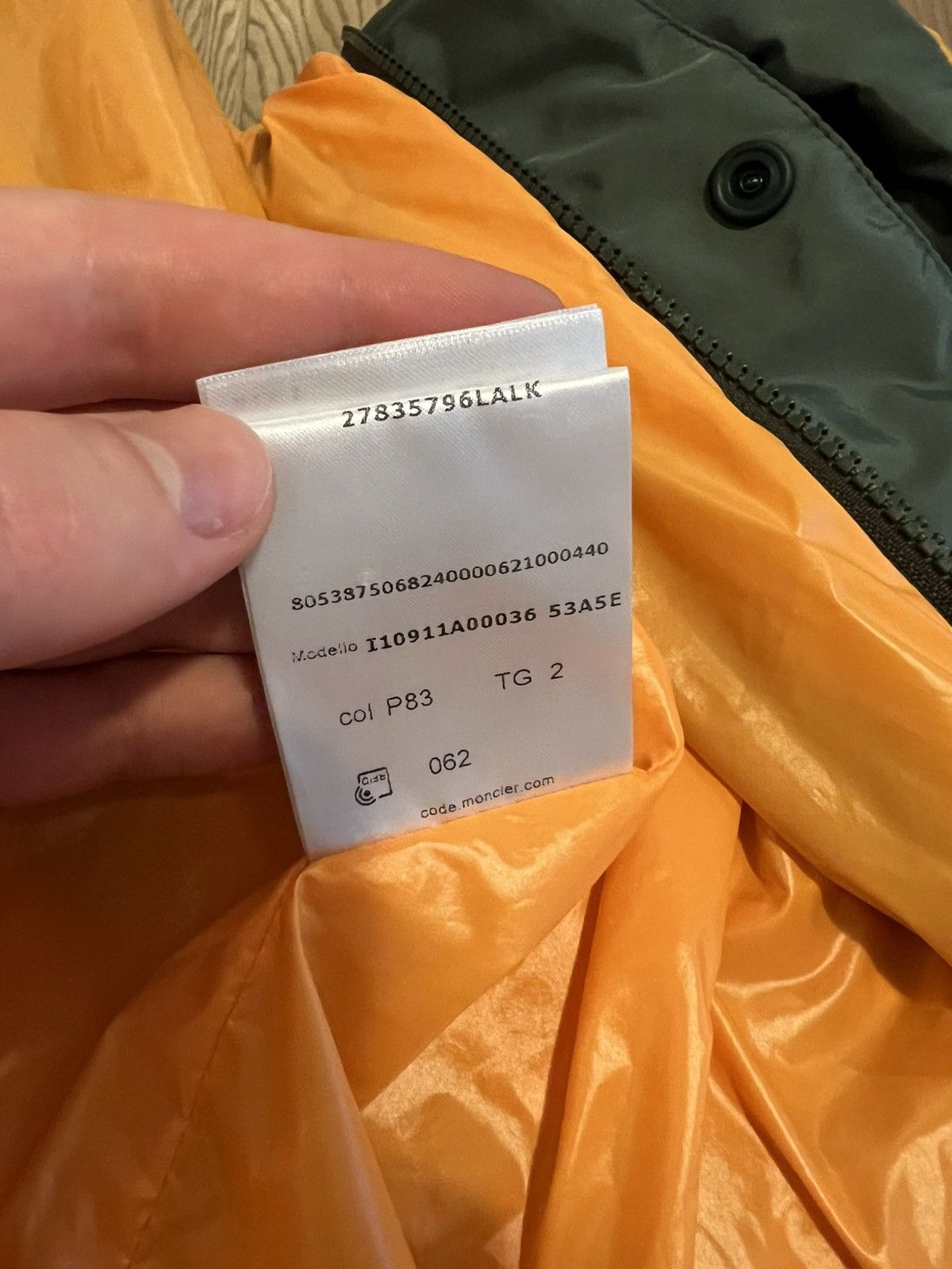Moncler Genius Moncler Guiers Logo-Patch Hooded Jacket Size US L / EU 52-54 / 3 - 18 Thumbnail