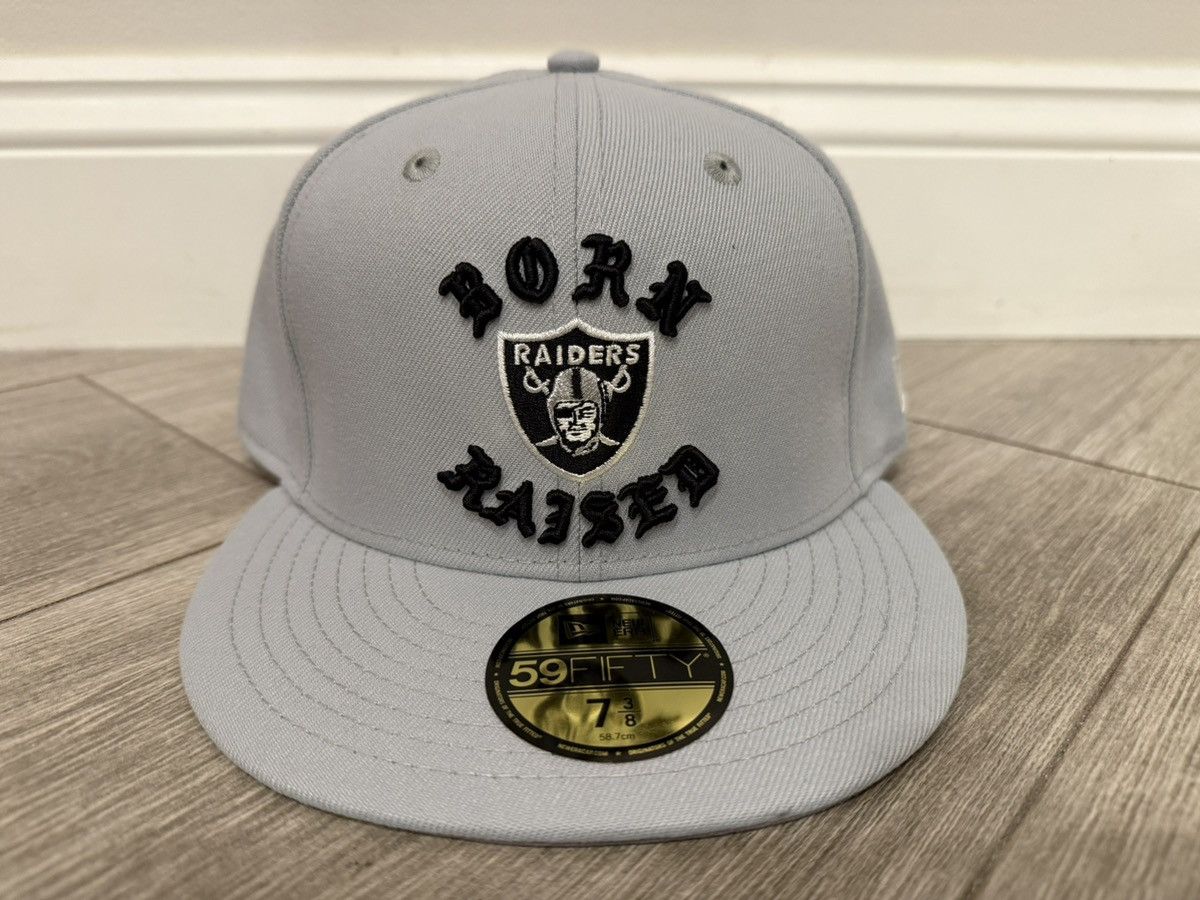 Born X Raised × NFL × New Era Las Vegas Raiders BORN X RAISED New Era Rocker Fitted 7 3/8 Size ONE SIZE - 1 Thumbnail