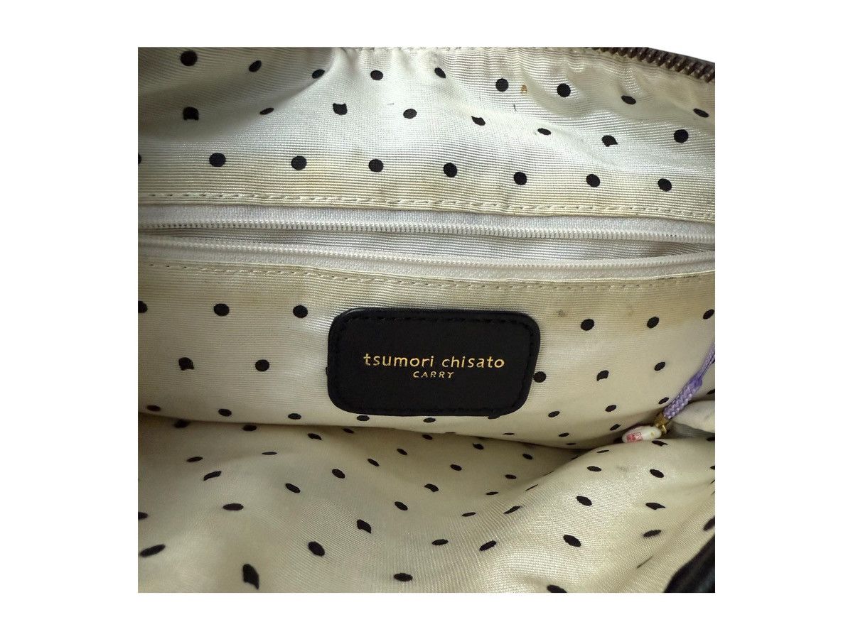 Issey Miyake × Tsumori Chisato Tsumori Chisato Carry Black Leather 2 Way Bag Size ONE SIZE - 10 Thumbnail