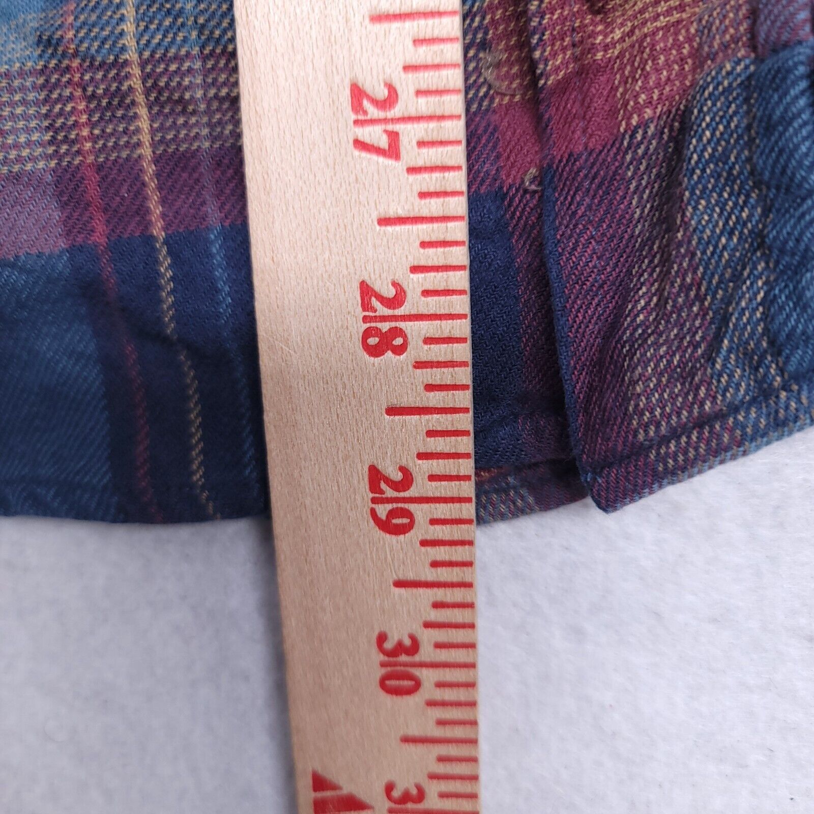 Consensus Sportswear Consensus Madras Flannel Casual Shirt Men Size Medium M Blue Size US M / EU 48-50 / 2 - 7 Thumbnail