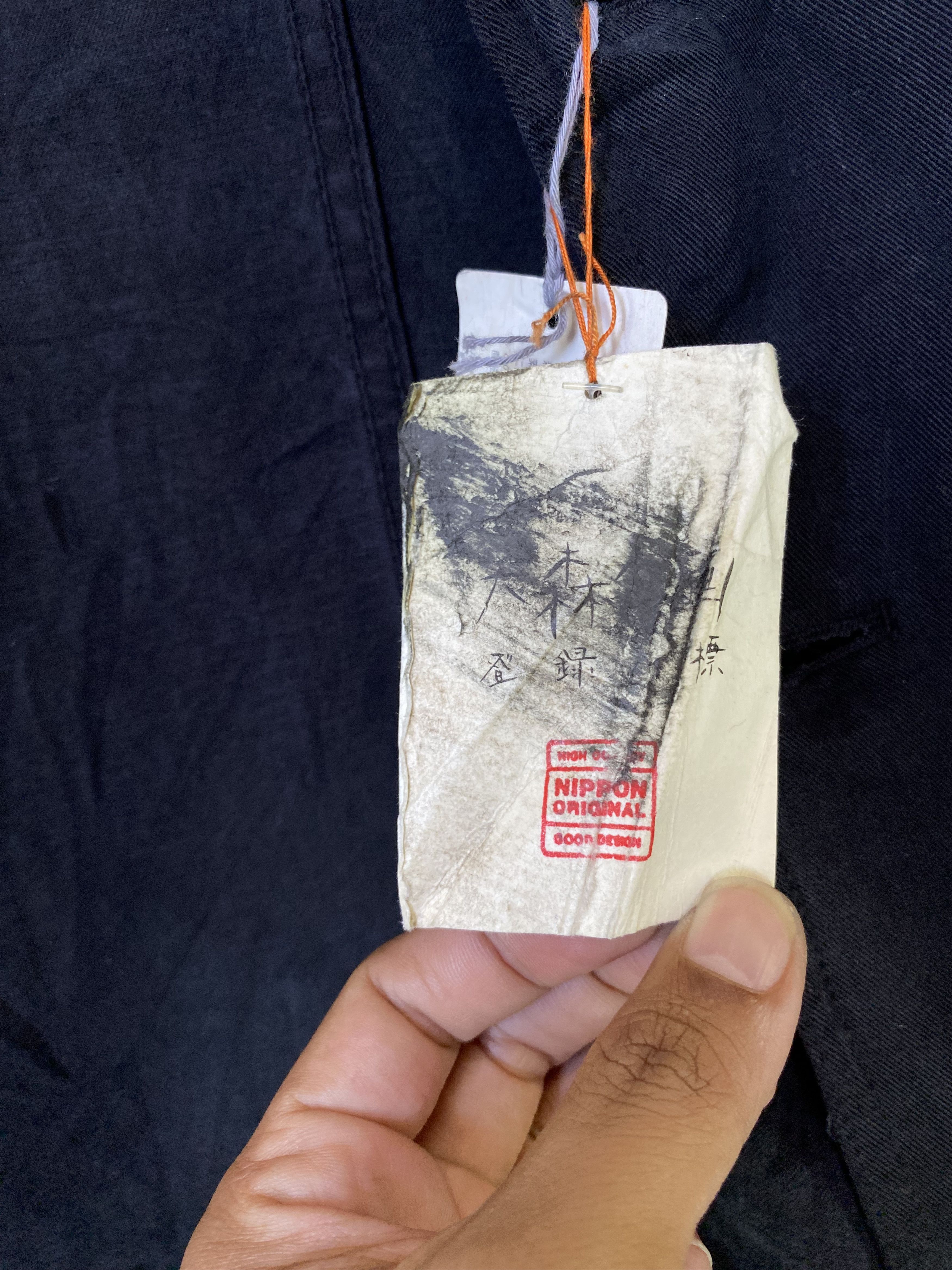 Japanese Brand × Vintage 90s Omori Planning Tencel chore jacket Size US M / EU 48-50 / 2 - 9 Thumbnail
