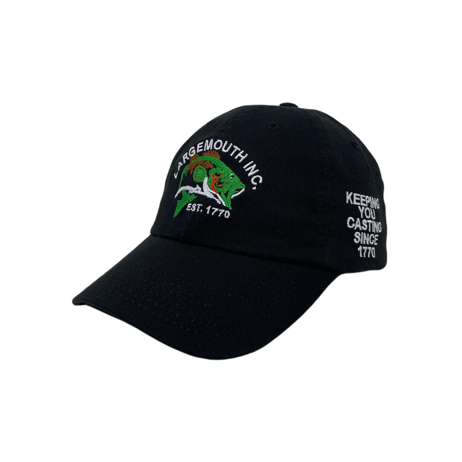 Other Largemouth Bass Lunker Toad Hog Fishing Dad Hat Size ONE SIZE - 2 Thumbnail