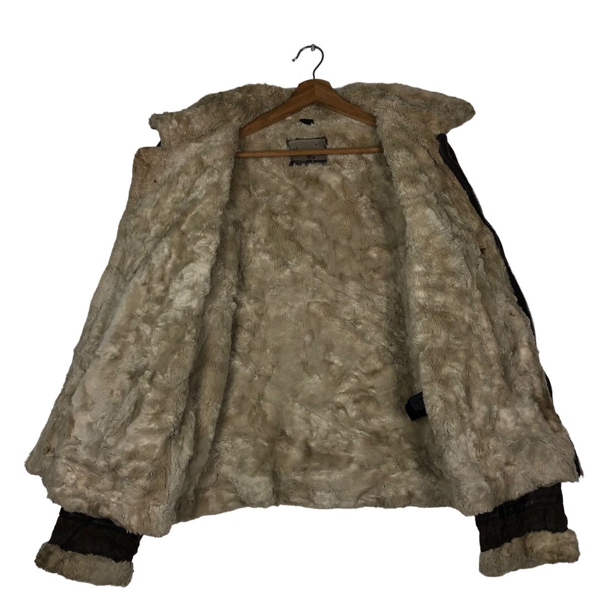 Japanese Brand 🔥Vtg Shearling Leather Jacket B 3 Military Collections Size US M / EU 48-50 / 2 - 11 Thumbnail