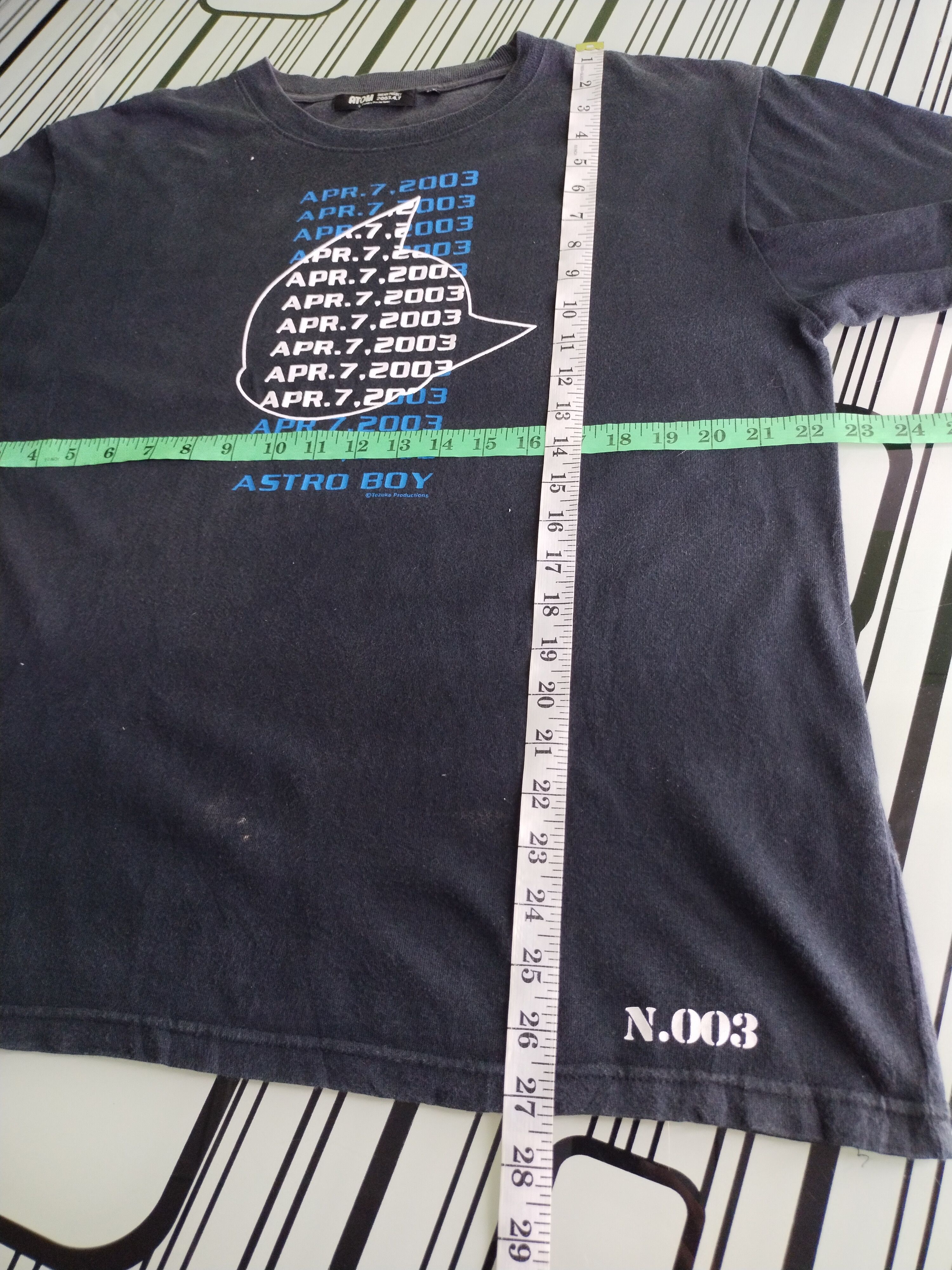 Japanese Brand × Vintage Vintage Astro Boy N.003 Atom Anime Movie Japanese Tee Size US L / EU 52-54 / 3 - 13 Thumbnail