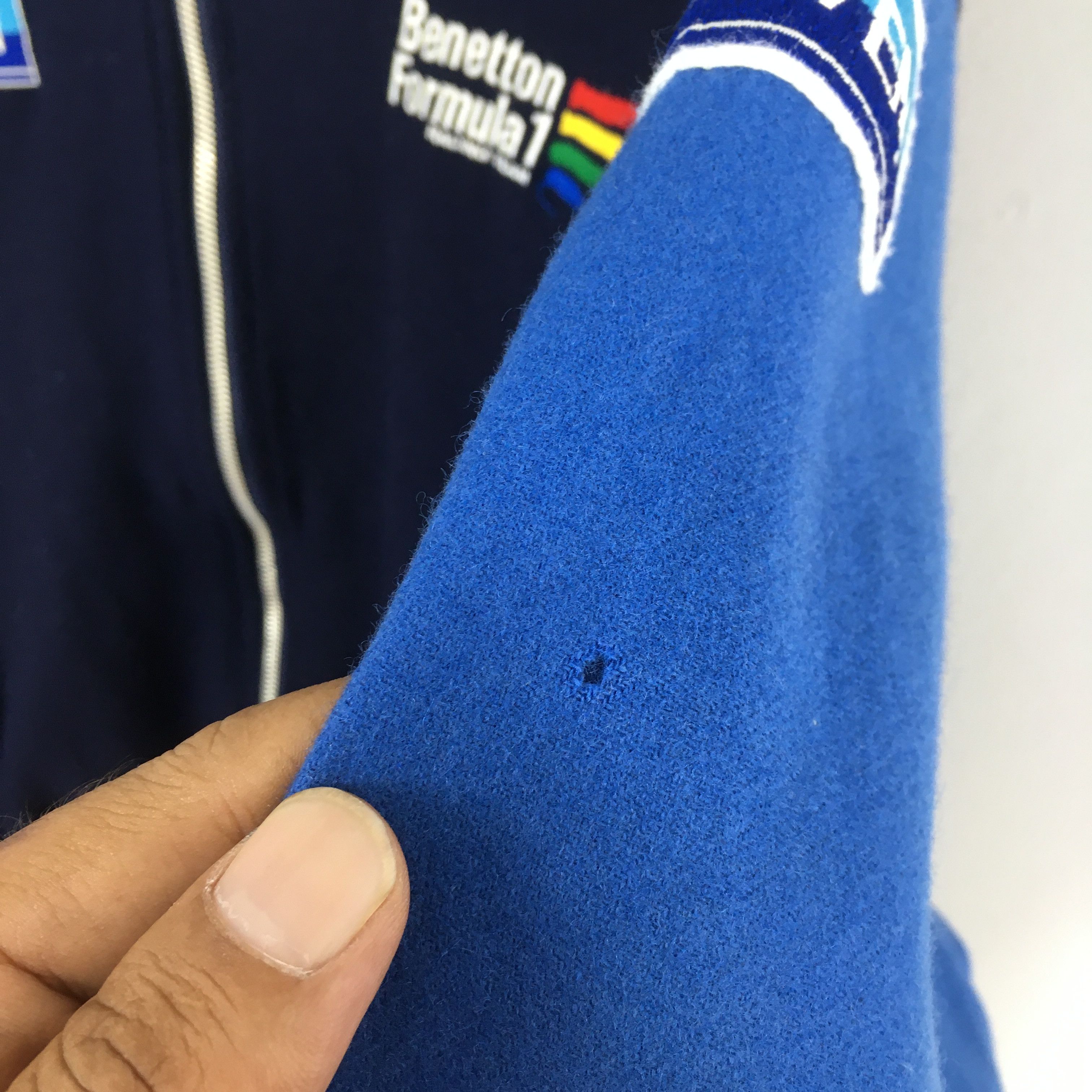 Benetton Vintage Benetton Mild Seven Formula 1 Embroidery Jacket XL Size US XL / EU 56 / 4 - 5 Thumbnail