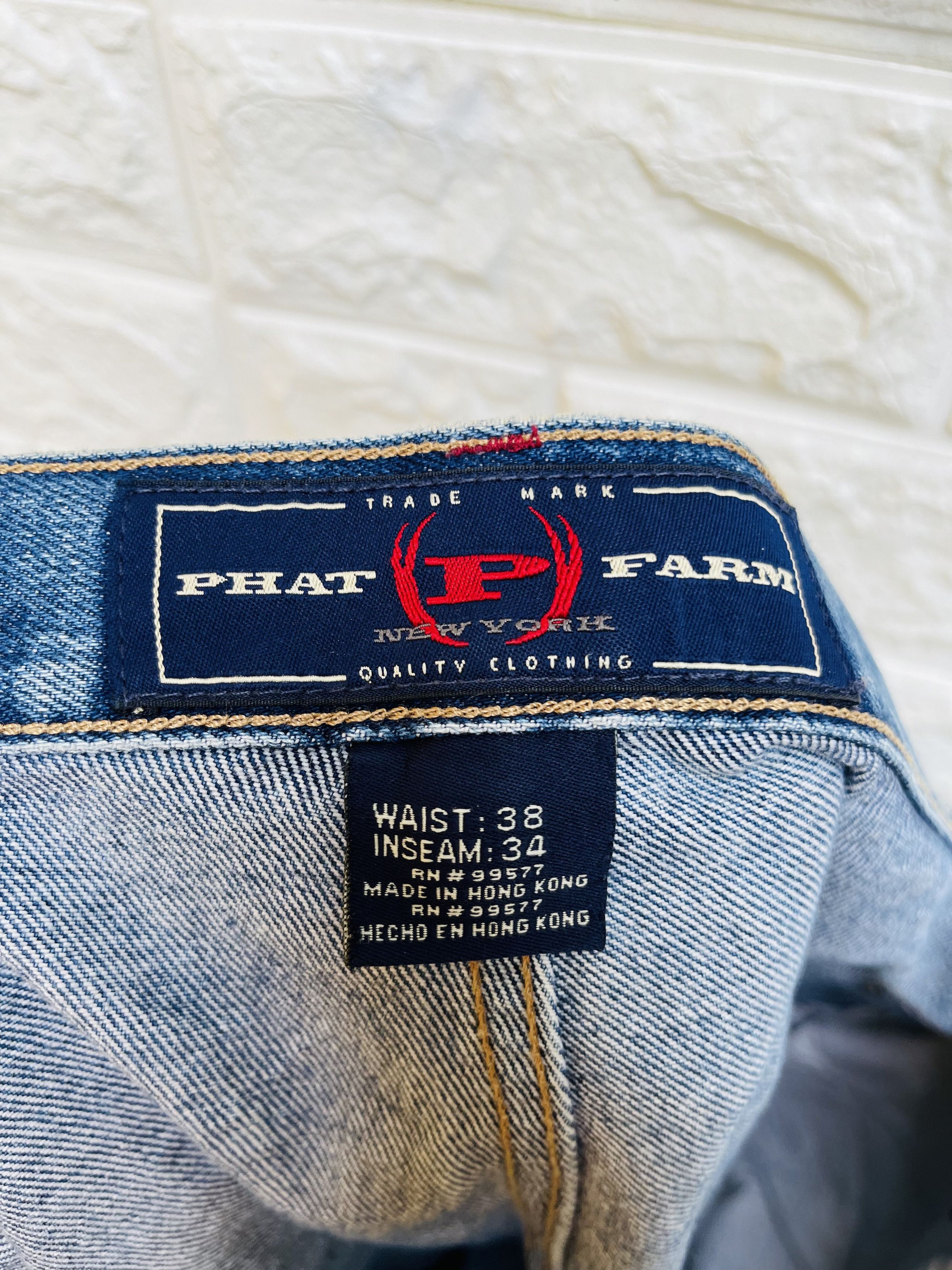 Phat Farm × Vintage Vintage Phat Farm Hip Hop Streetwear Fashion Style Size US 39 - 11 Thumbnail