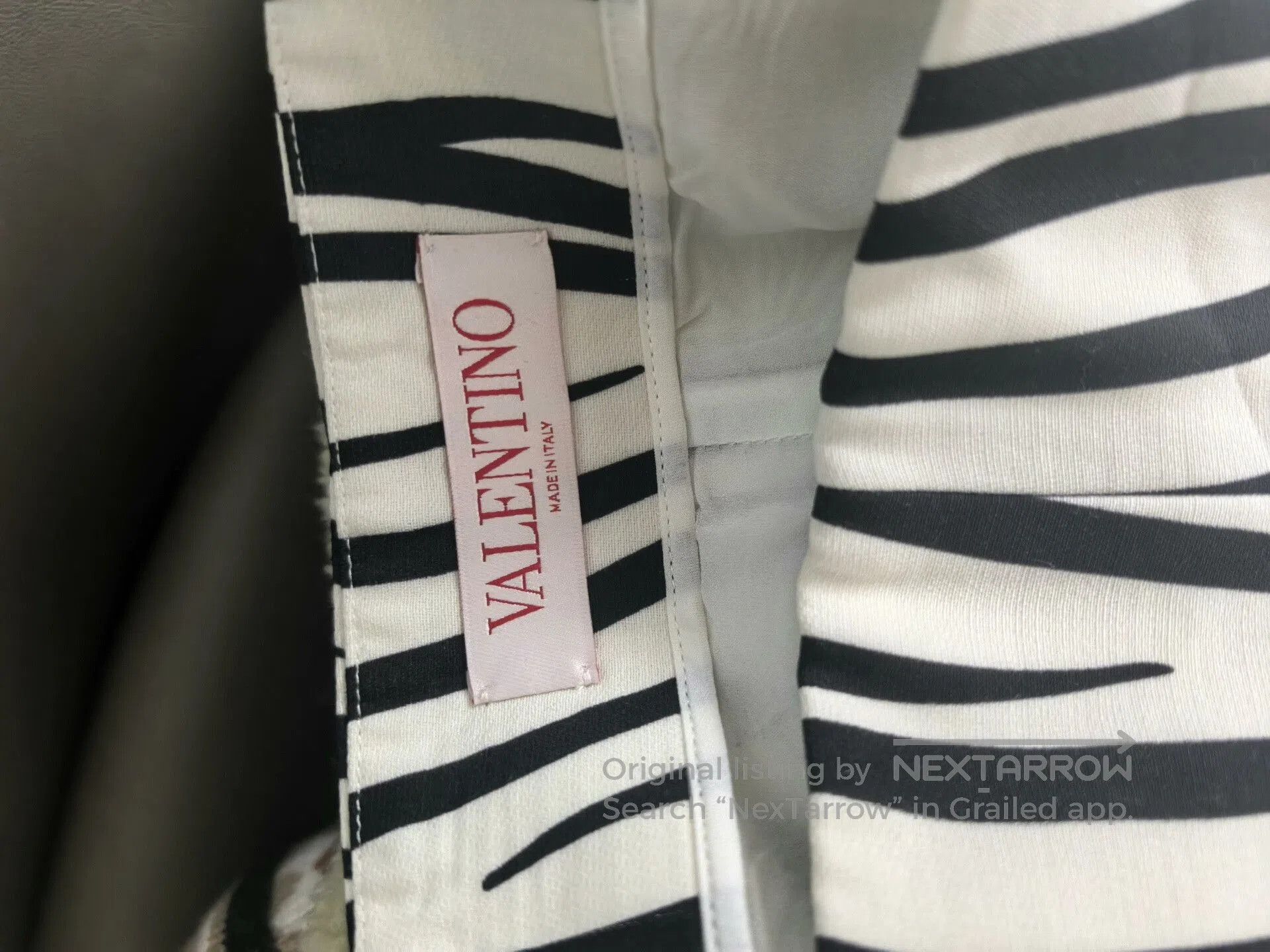 Valentino Valentino Zebra Print Culottes. Size US 34 / EU 50 - 4 Thumbnail