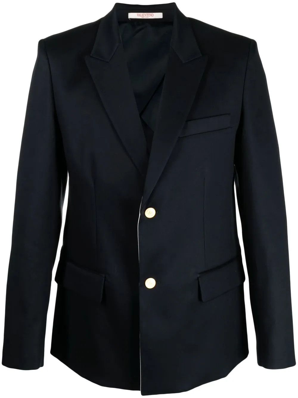 Valentino o1y0525 Blazer in Midnight Blue Size US S / EU 44-46 / 1 - 1 Thumbnail