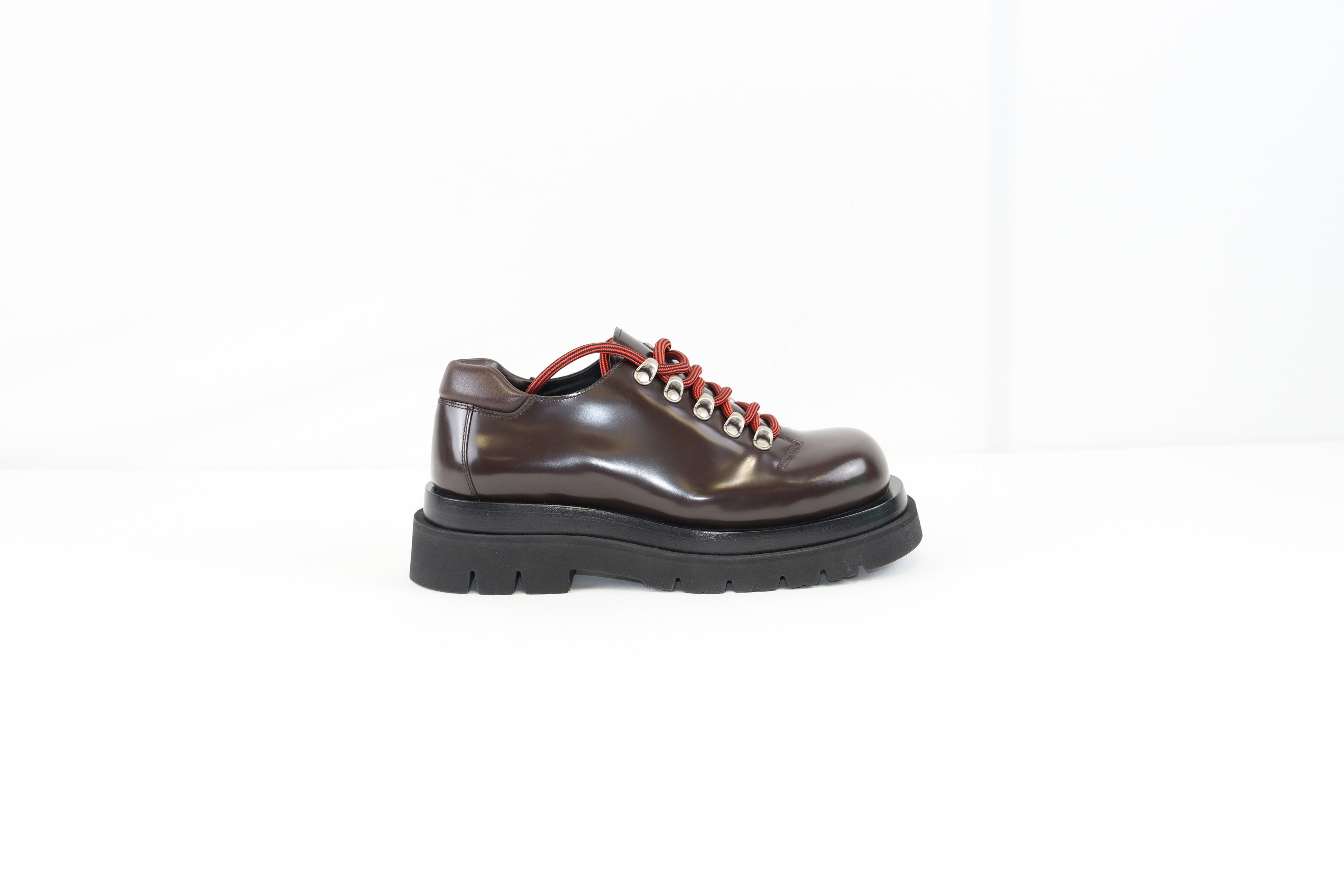 Bottega Veneta o1rshd1 Q:3 / Lug Lace up Leather Boots in Fondant Size US 7 / EU 40 - 6 Thumbnail