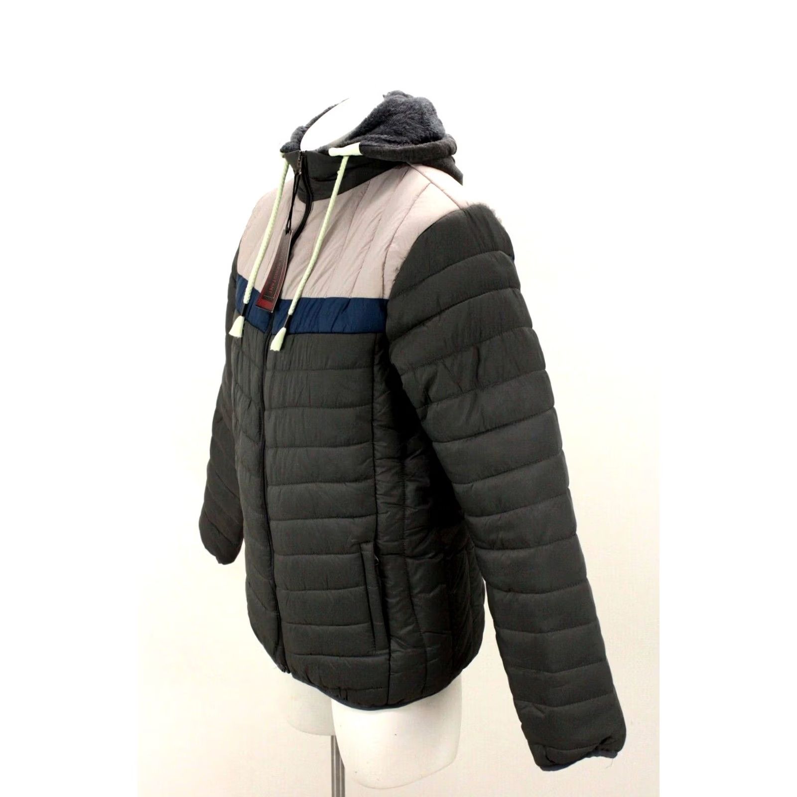 Vintage Maximos Puffer Jacket Mens XL Gray Full Zip Insulated Sherpa Lined Outdoors USA Jacket Size US XL / EU 56 / 4 - 3 Thumbnail