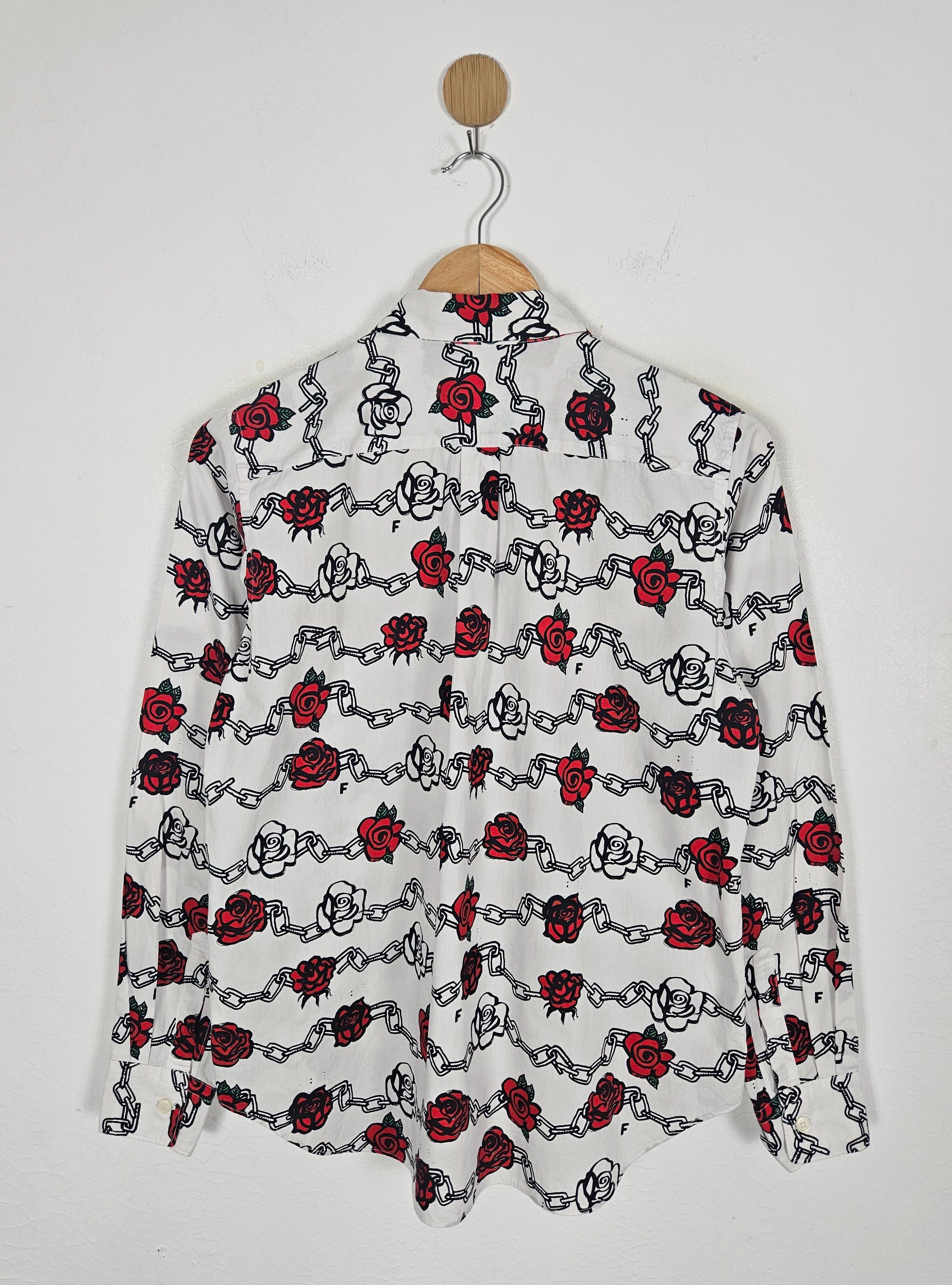 Comme des Garcons Comme des Garcons Black CDG Roses Barbed Wire casual work Size US M / EU 48-50 / 2 - 2 Thumbnail
