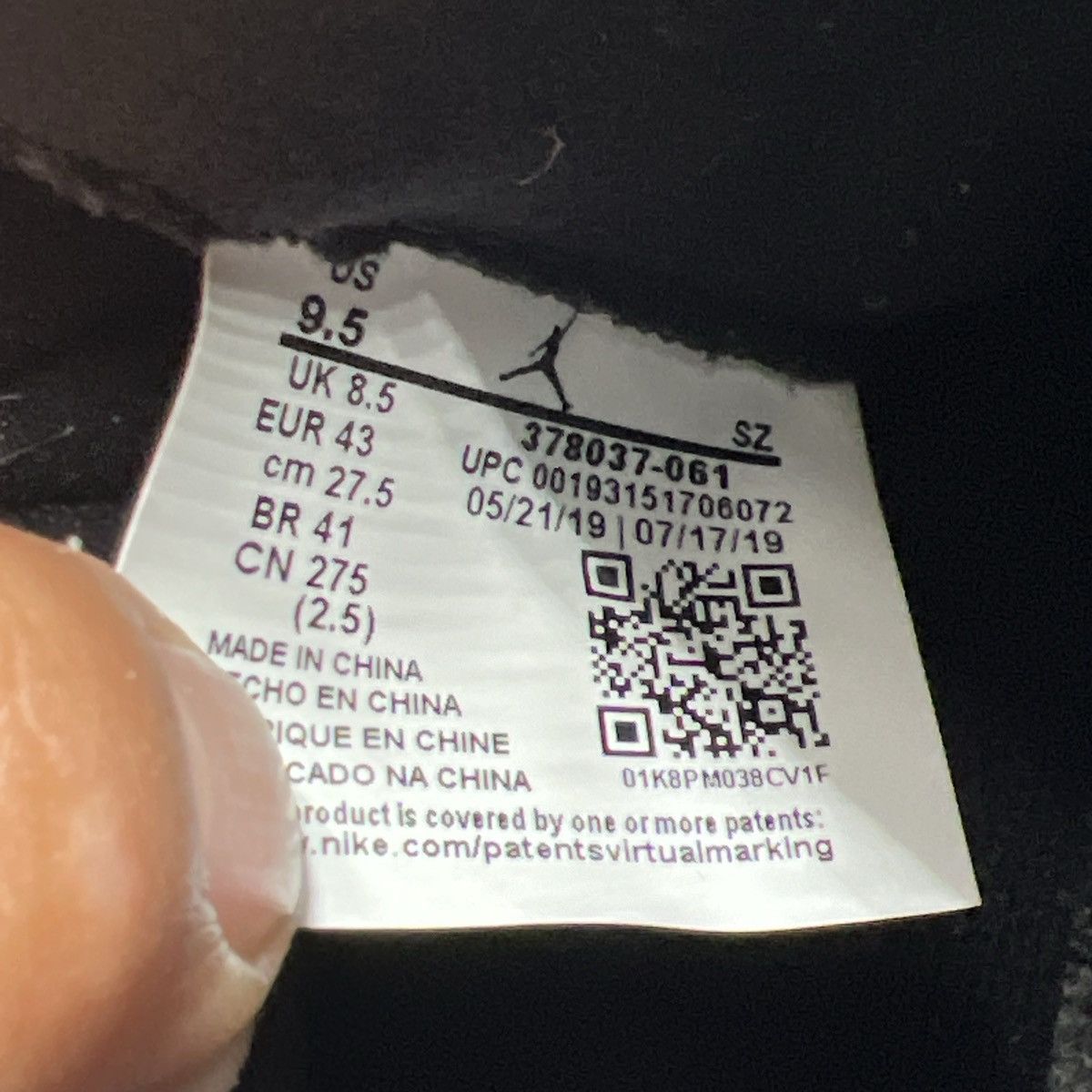 Jordan Brand Air Jordan 11 bred Size US 9.5 / EU 42-43 - 8 Thumbnail