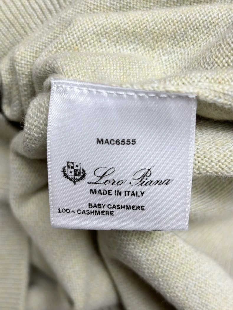 Loro Piana LORO PIANA Classic semi-high collar knit Size US L / EU 52-54 / 3 - 5 Thumbnail