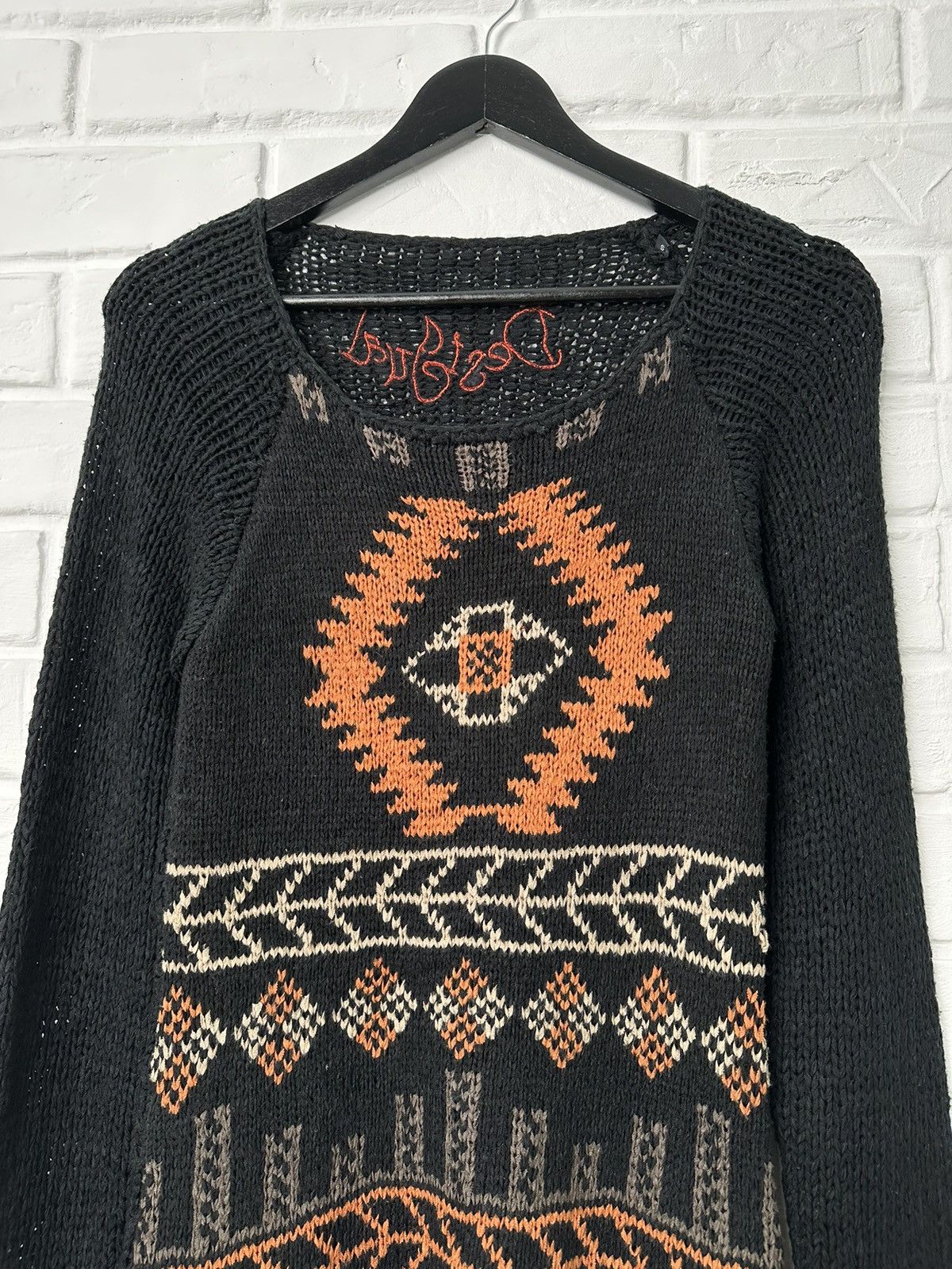Desigual DESIGUAL Knit Tunica Womens Sweater Size S / US 4 / IT 40 - 4 Thumbnail