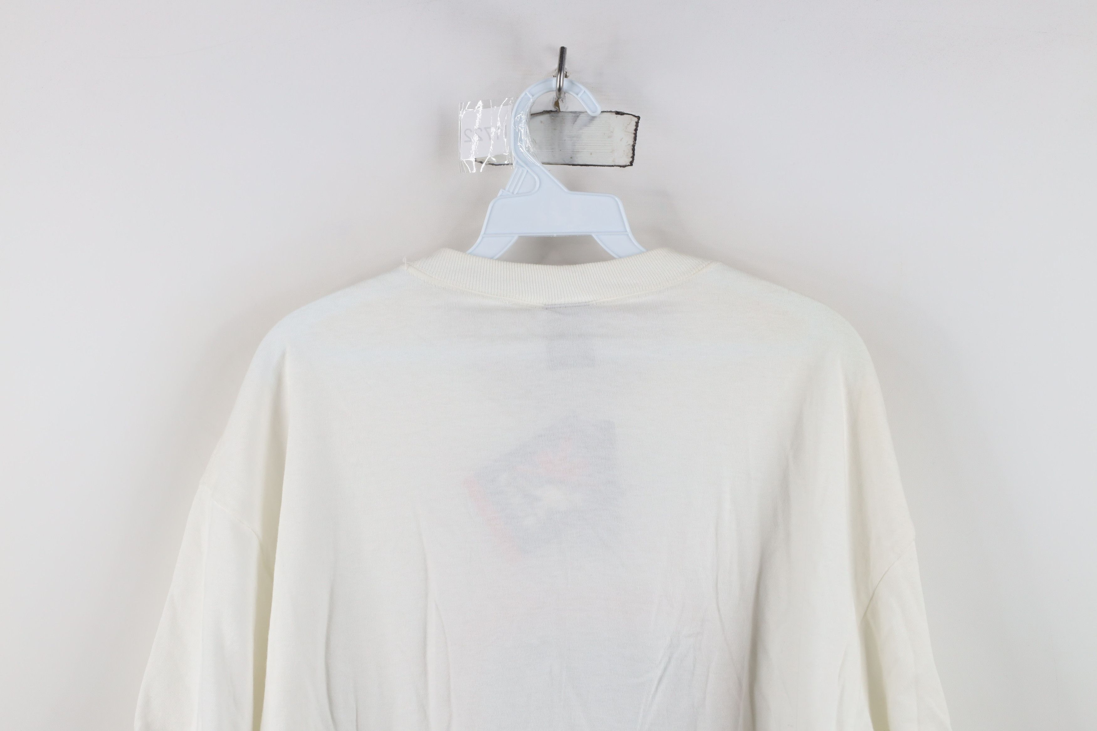Vintage Deadstock Vintage 90s Kangol Short Sleeve T-Shirt White Size US L / EU 52-54 / 3 - 13 Thumbnail