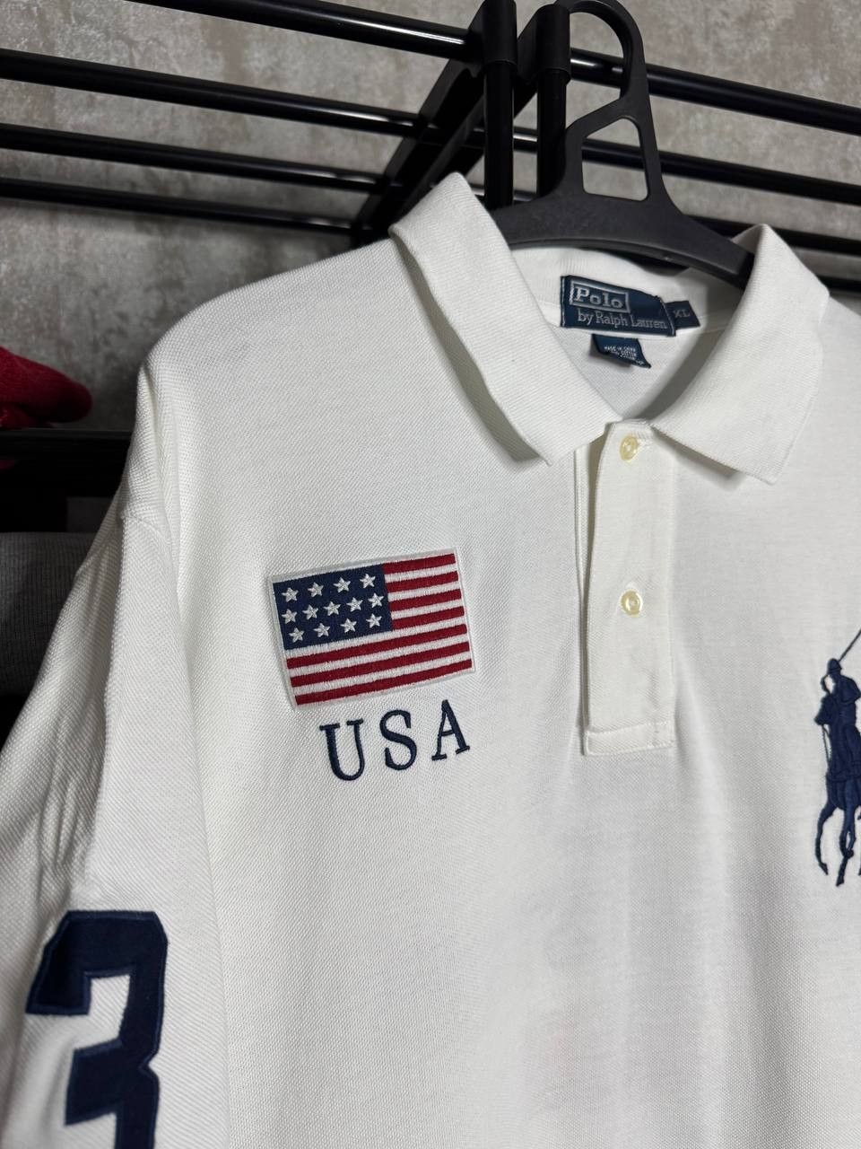 Polo Ralph Lauren Vintage Very Rare Polo Ralph Lauren USA Size US XL / EU 56 / 4 - 4 Thumbnail