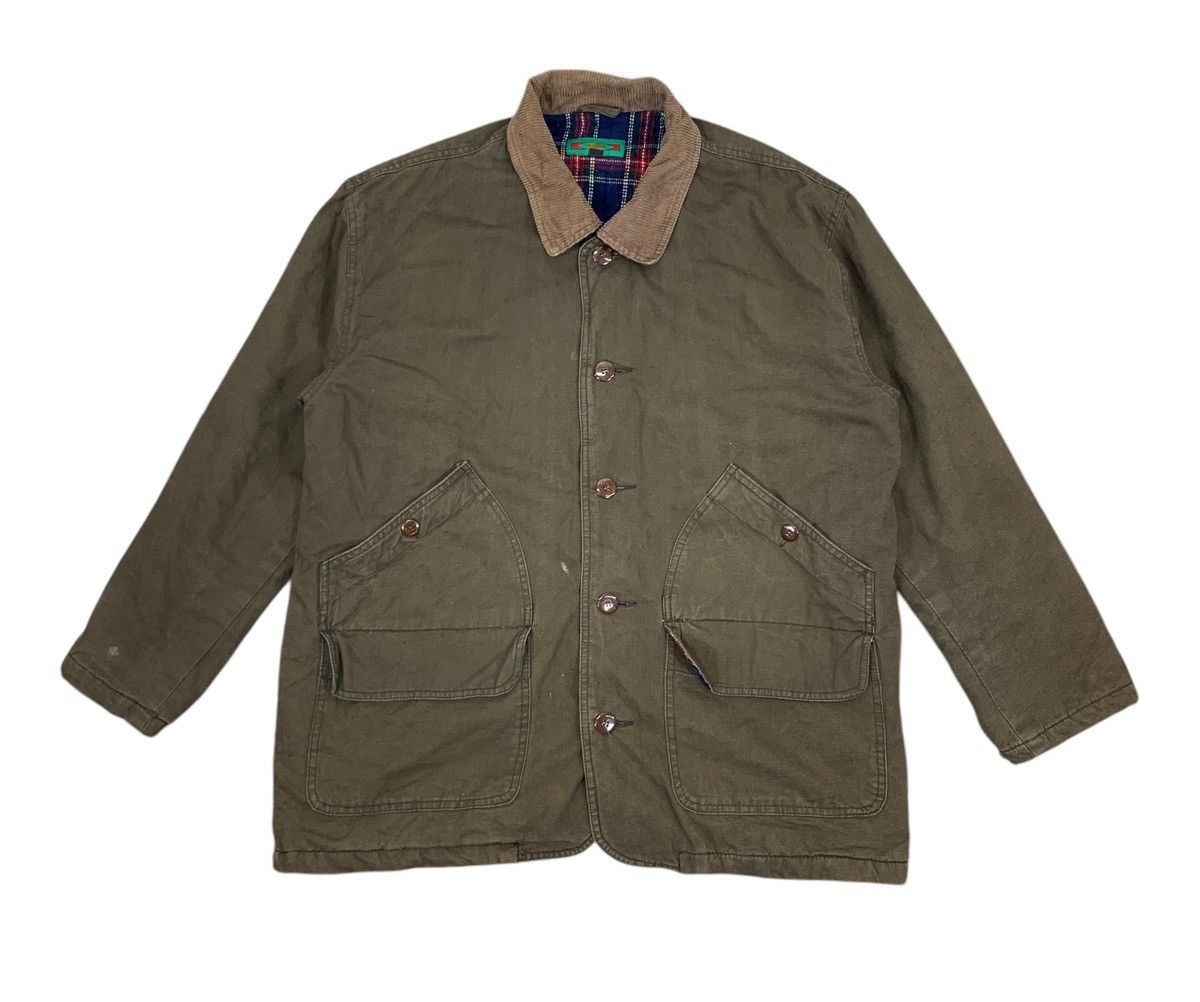 VINTAGE XENOM MEN DENIM HUNTING JACKET