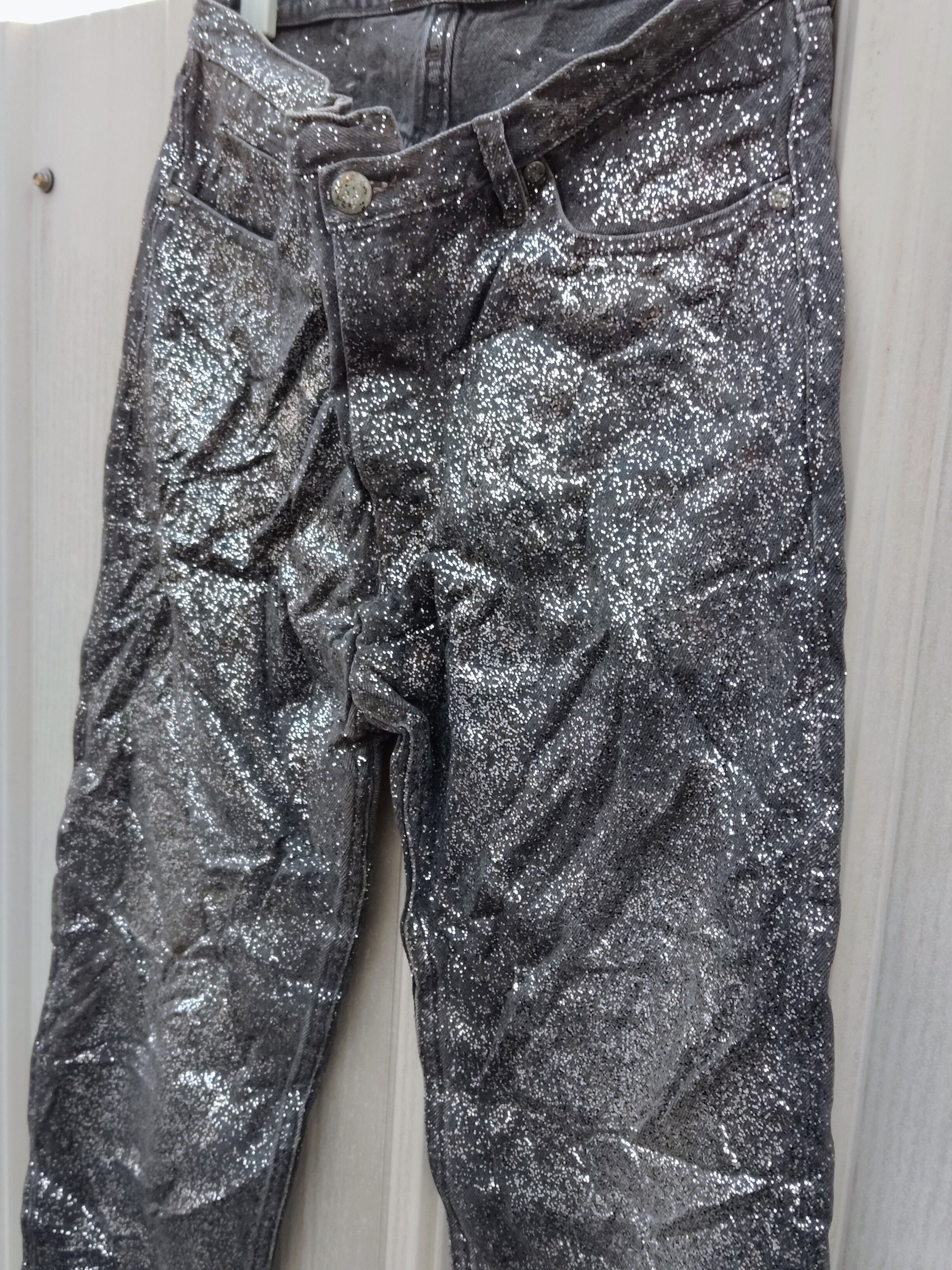 Golden Goose GGDB DENIME Glitter boyfriend jeans Size 30" / US 8 / IT 44 - 4 Thumbnail