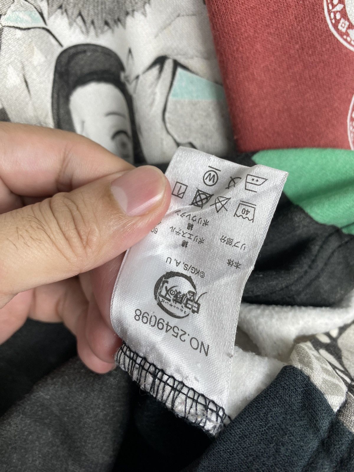 Anime Rare‼️ Demon Slayer: Kimetsu no Yaiba Sweatshirt Big Logo Size XS / US 0-2 / IT 36-38 - 6 Thumbnail