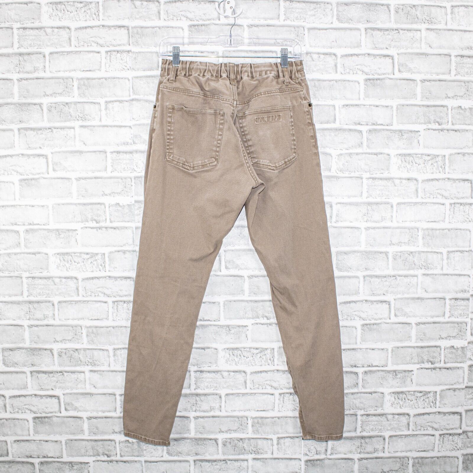 ONES STROKE ONES STROKE Tokyo Jogger Pants Khaki Drawstring ankle zip Size US 29 - 4 Thumbnail