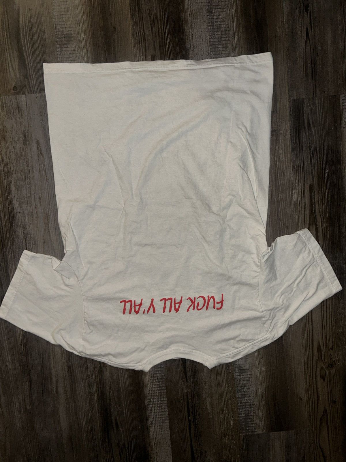 Supreme Supreme Fuck All Yall Tee Size US L / EU 52-54 / 3 - 3 Thumbnail