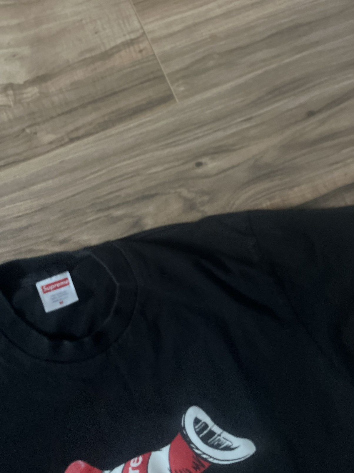 Supreme Supreme Cat In The Hat Tee Size US M / EU 48-50 / 2 - 7 Thumbnail