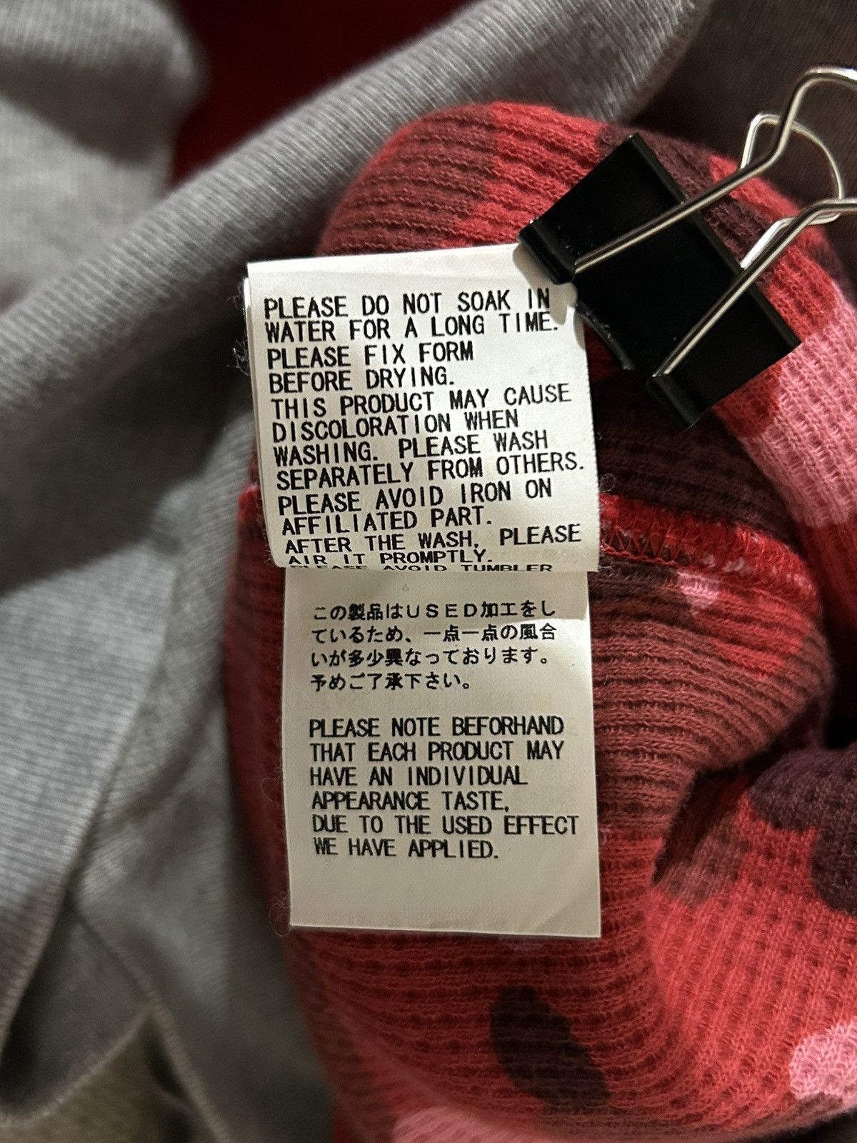 Bape Color Camo Thermal Zip Hoodie Size US M / EU 48-50 / 2 - 9 Thumbnail