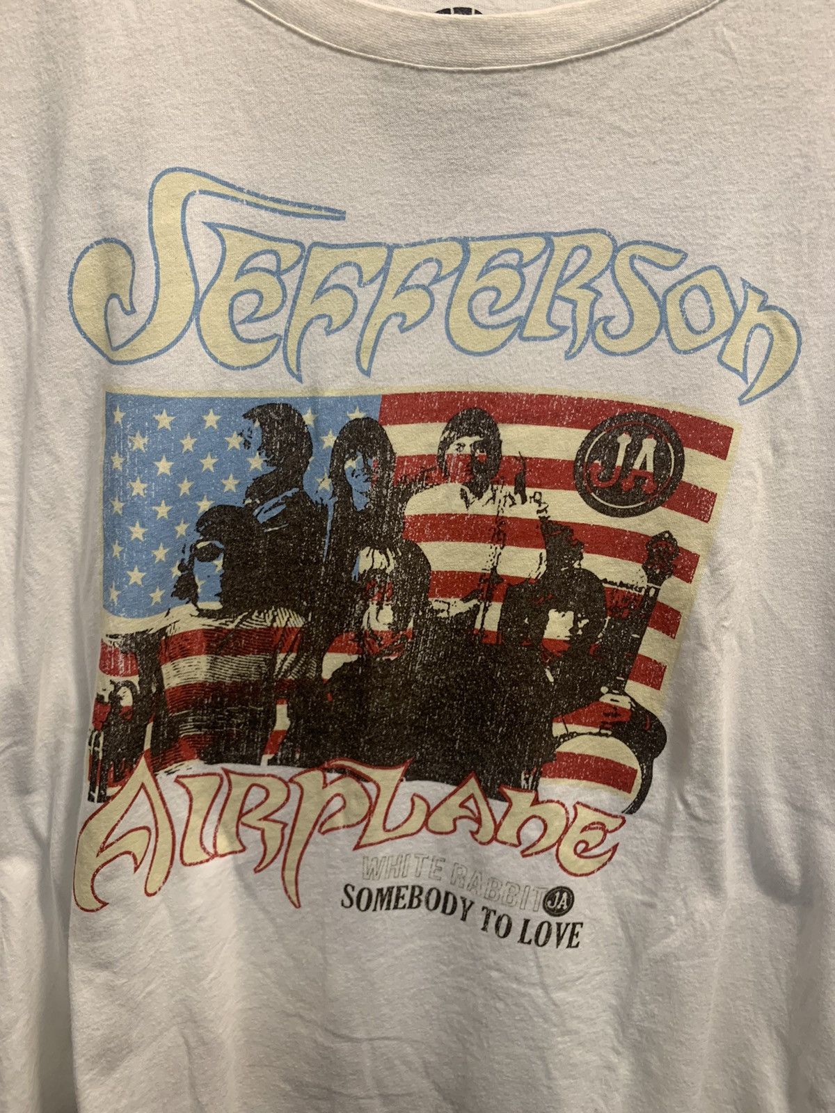 Band Tees × Vintage Vintage Jefferson Airplane Band Tee 🎸 Psychedelic Rock Shirt Size US L / EU 52-54 / 3 - 2 Thumbnail